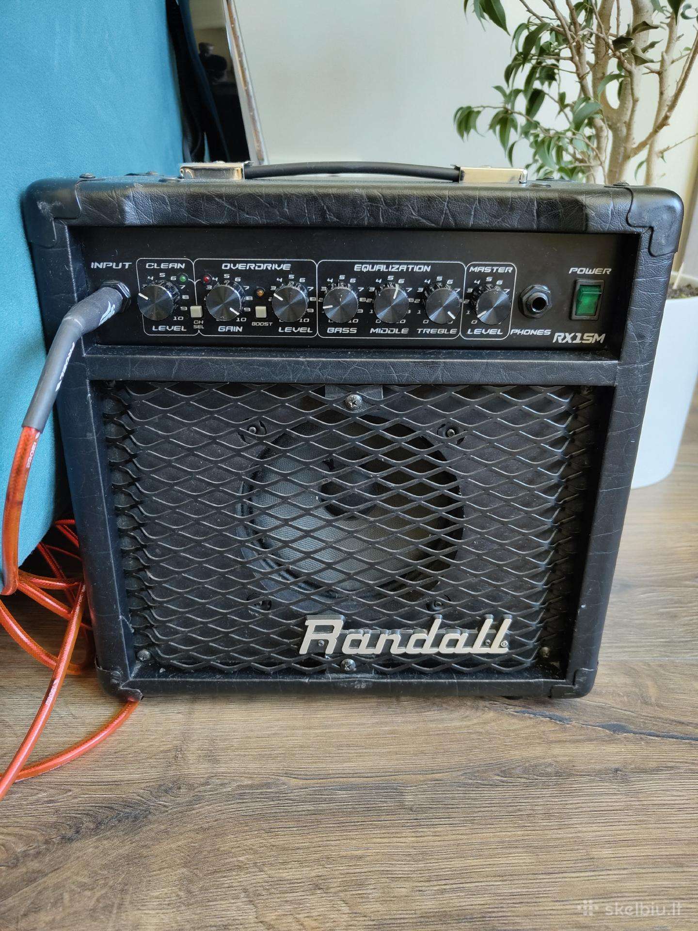 Randall Guitar Amp, Model Rx15, Power 120 V Ac, 22