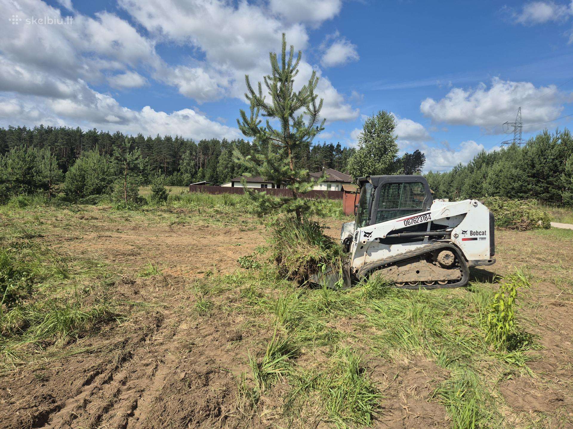 Bobcat 550, statybos transporto nuoma