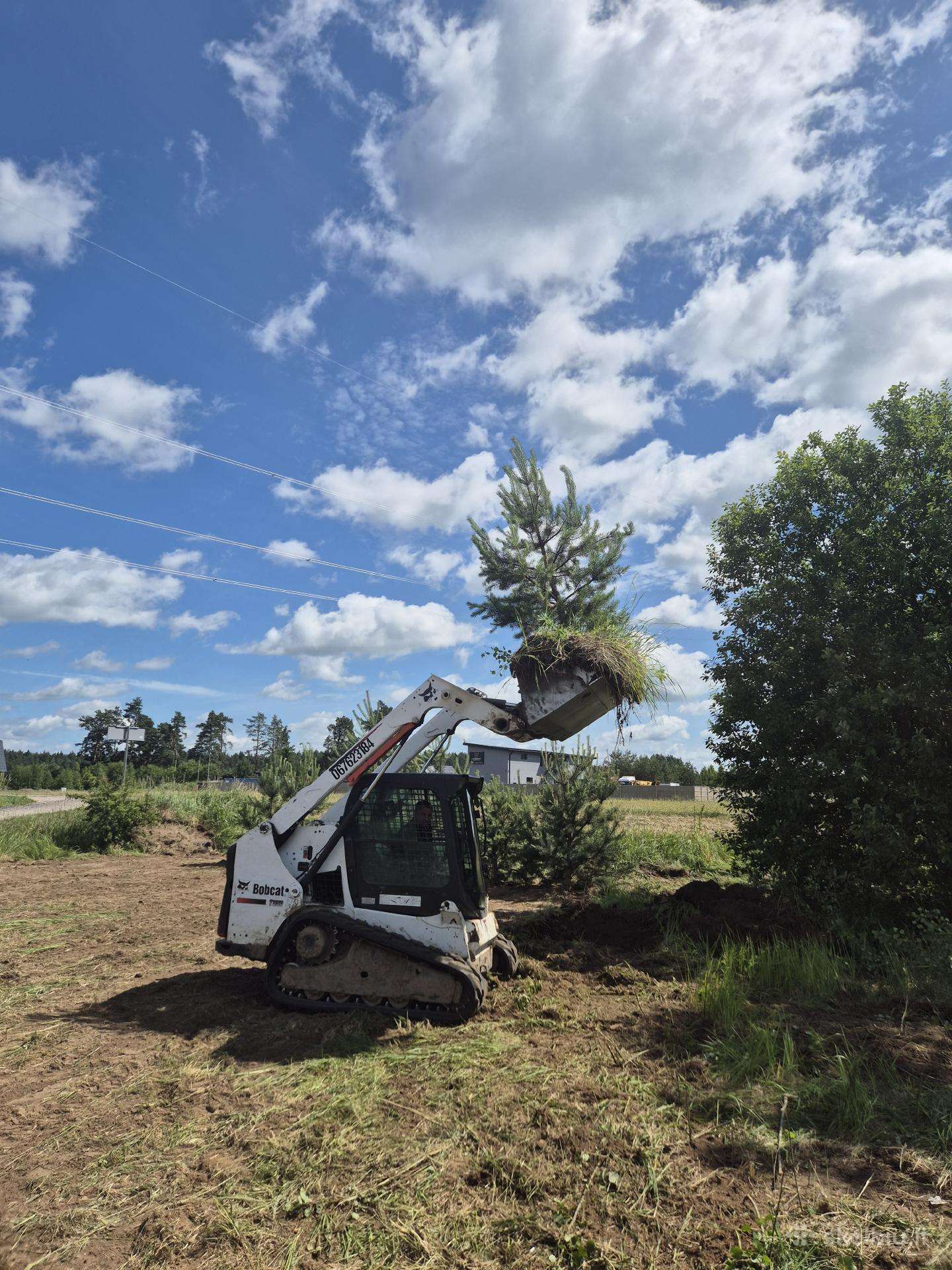 Bobcat 550, statybos transporto nuoma