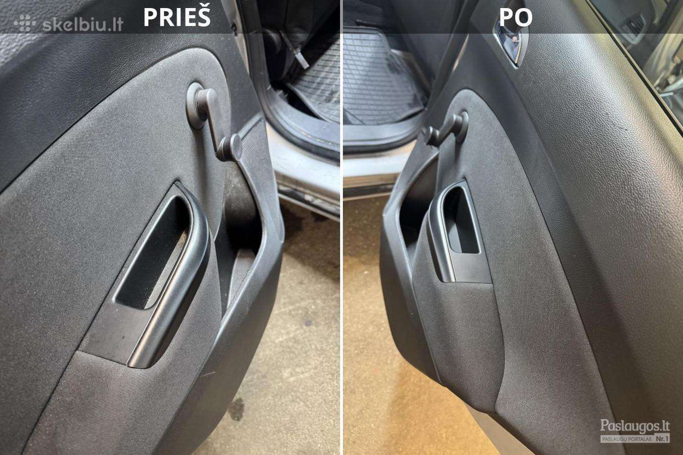 Automobilių salonų valymas Klaipėdoje