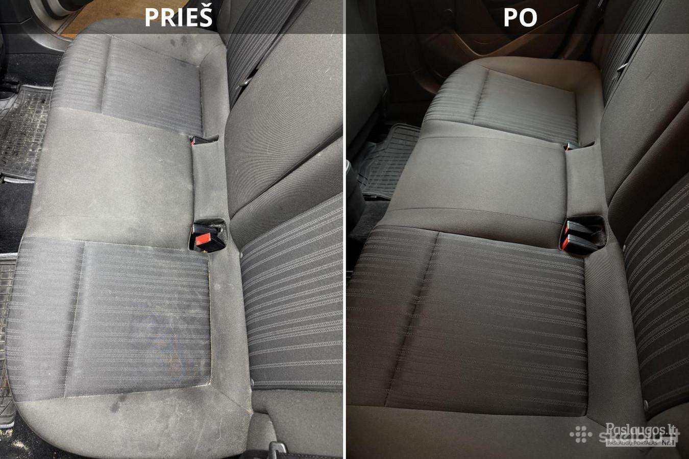 Automobilių salonų valymas Klaipėdoje