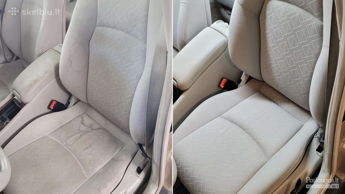 Automobilių salonų valymas Klaipėdoje