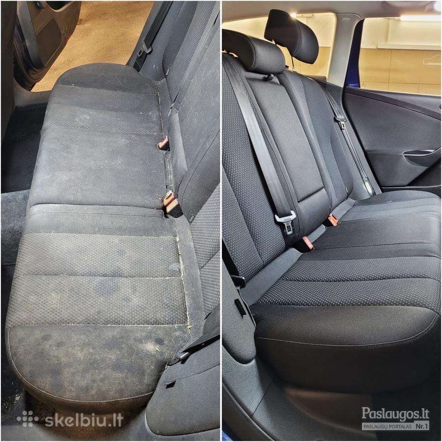Automobilių salonų valymas Klaipėdoje