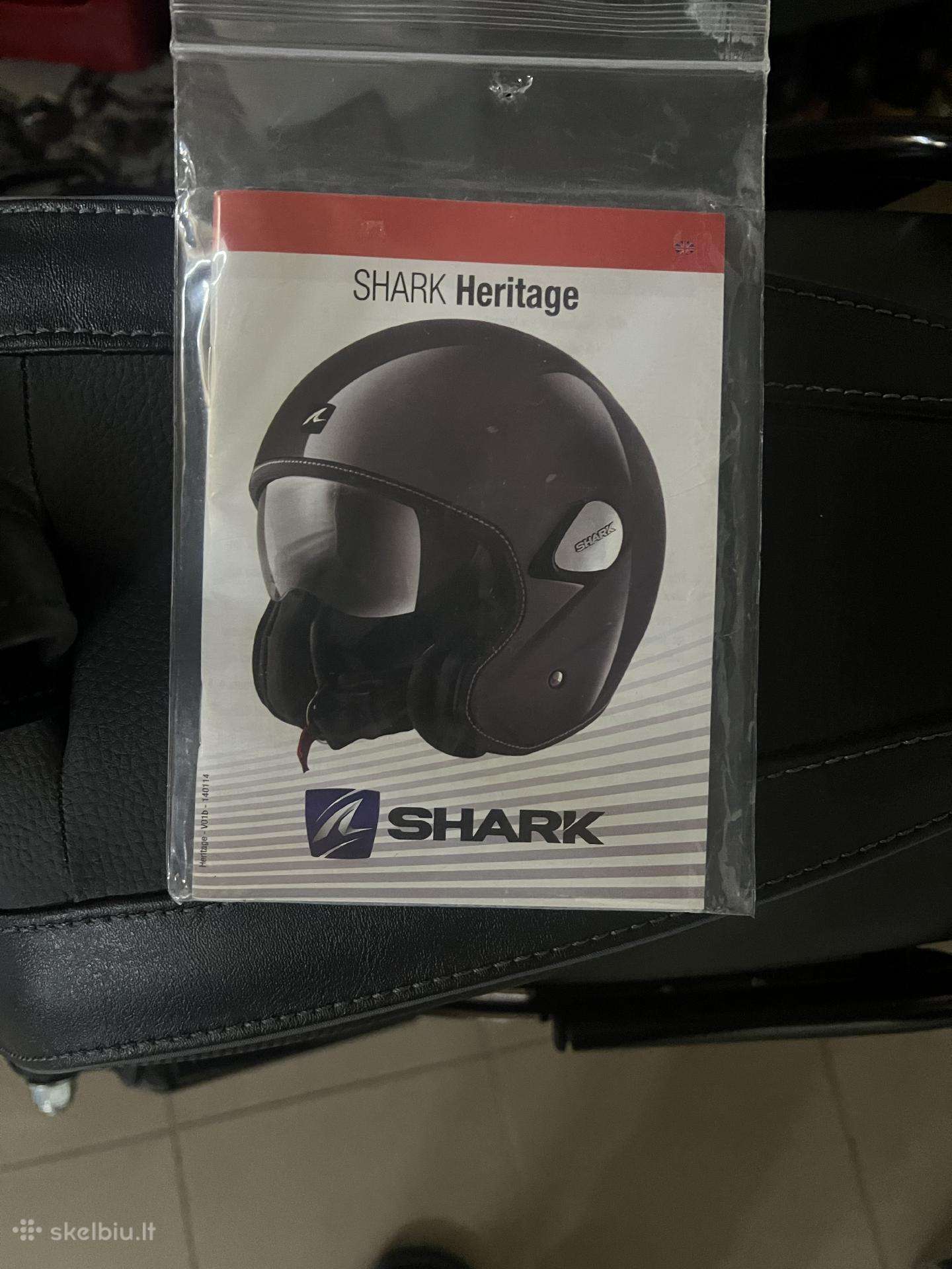 Shark, open-face