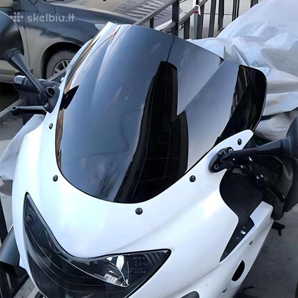 Motociklo priekinio stiklo vėjo deflektorius