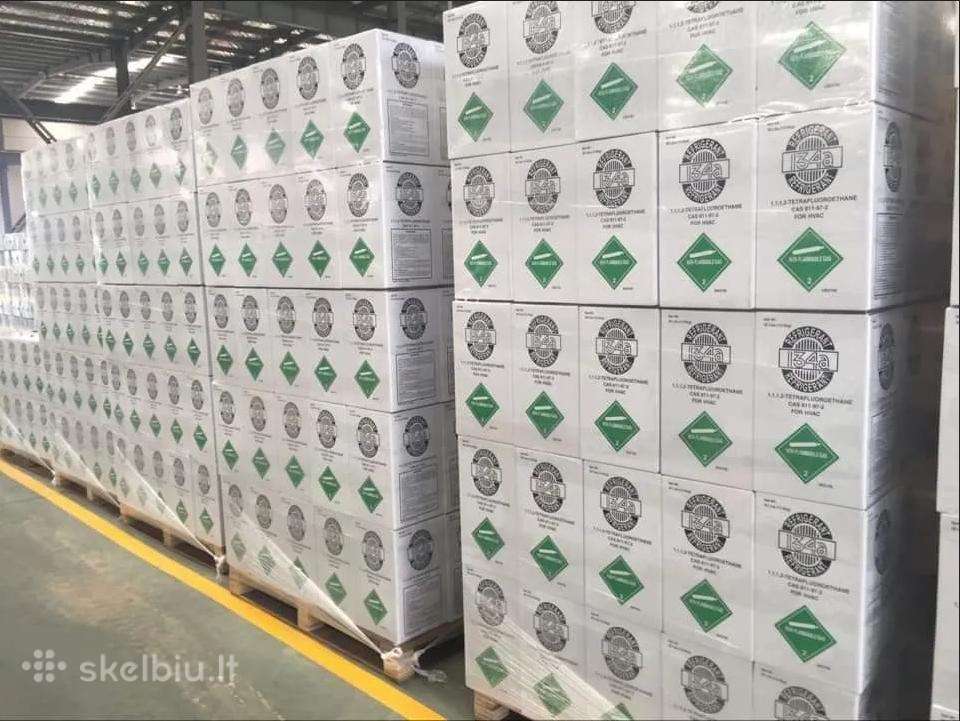 Freonas R134a , R404a, R410a, R1234yf , R32 , R407