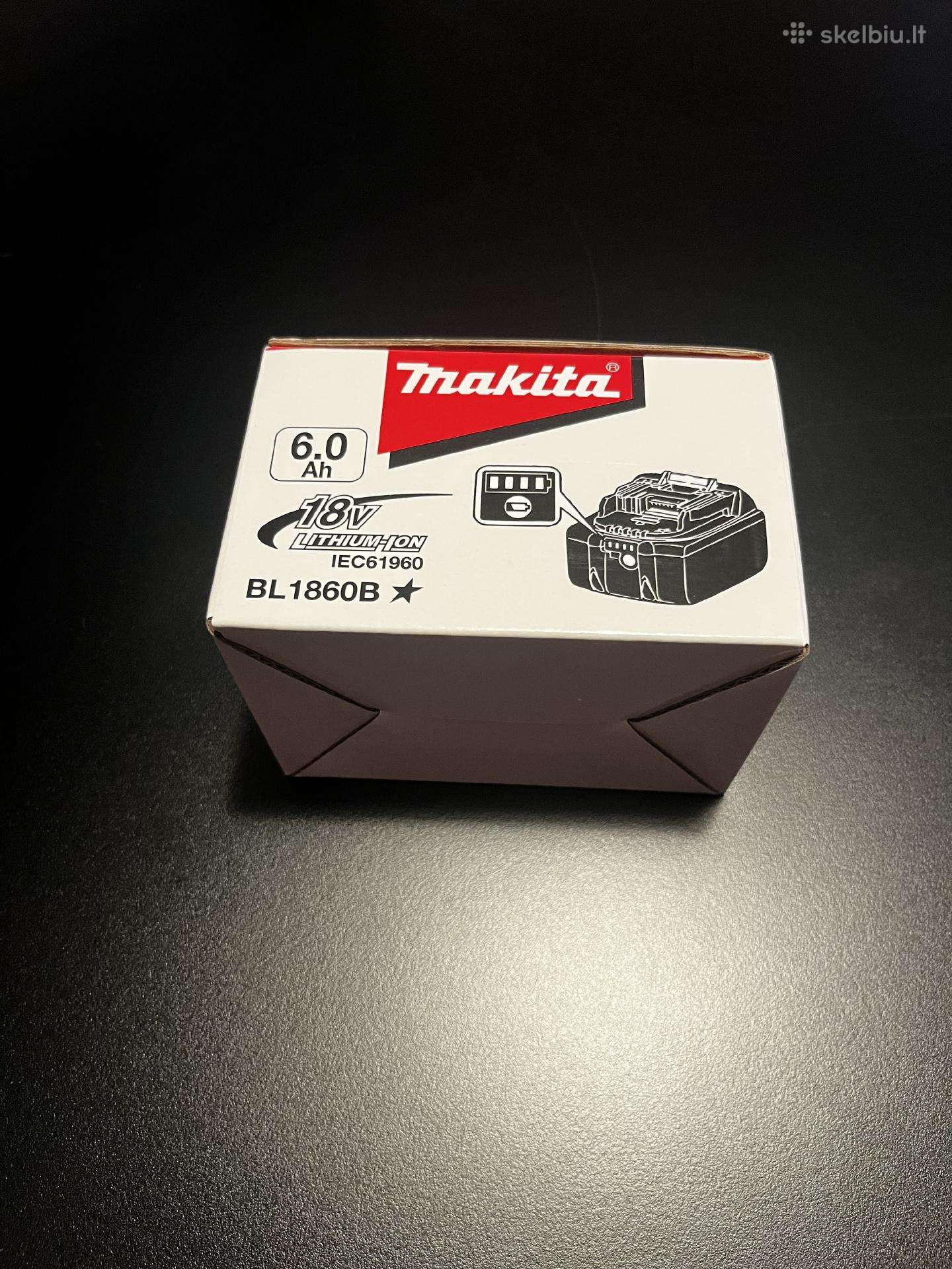 Parduodami nauji Makita akumuliatoriai (baterijos)