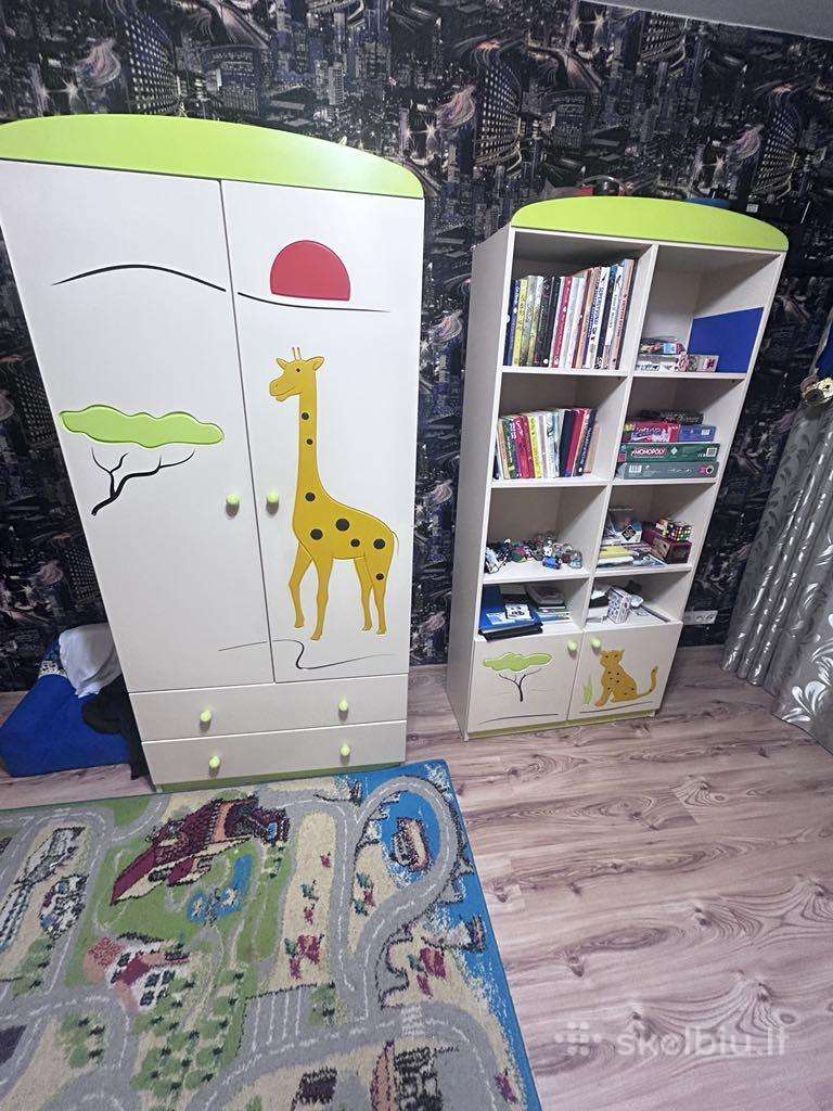 Meblik safari vaikiškas baldų komplektas