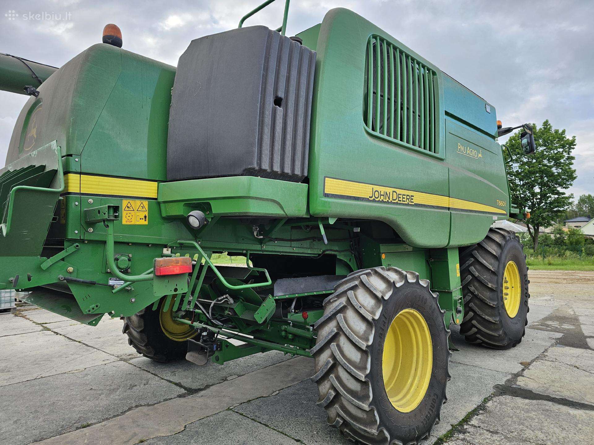 John Deere, комбайны