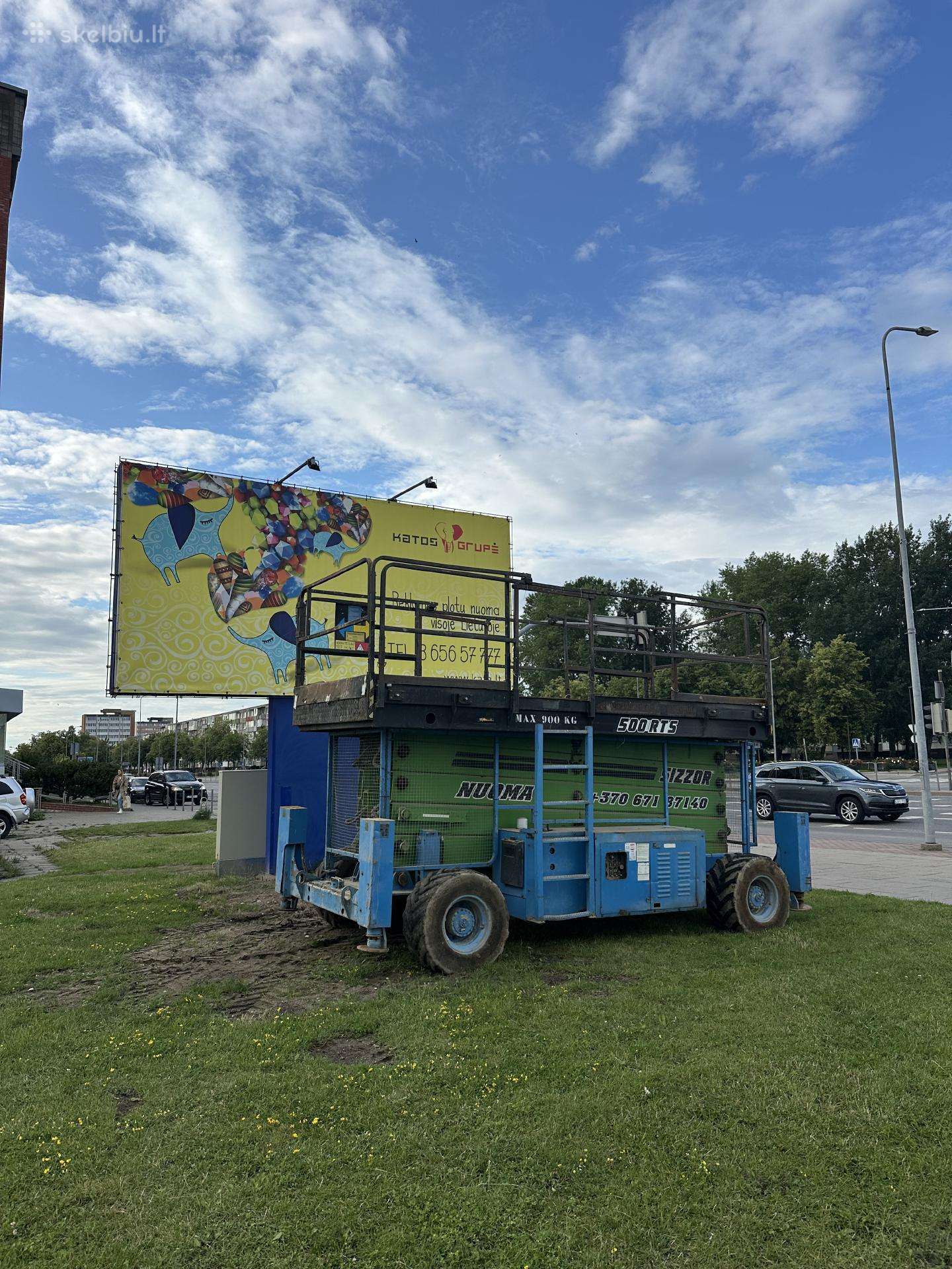 JLG 800, прокат строительного транспорта
