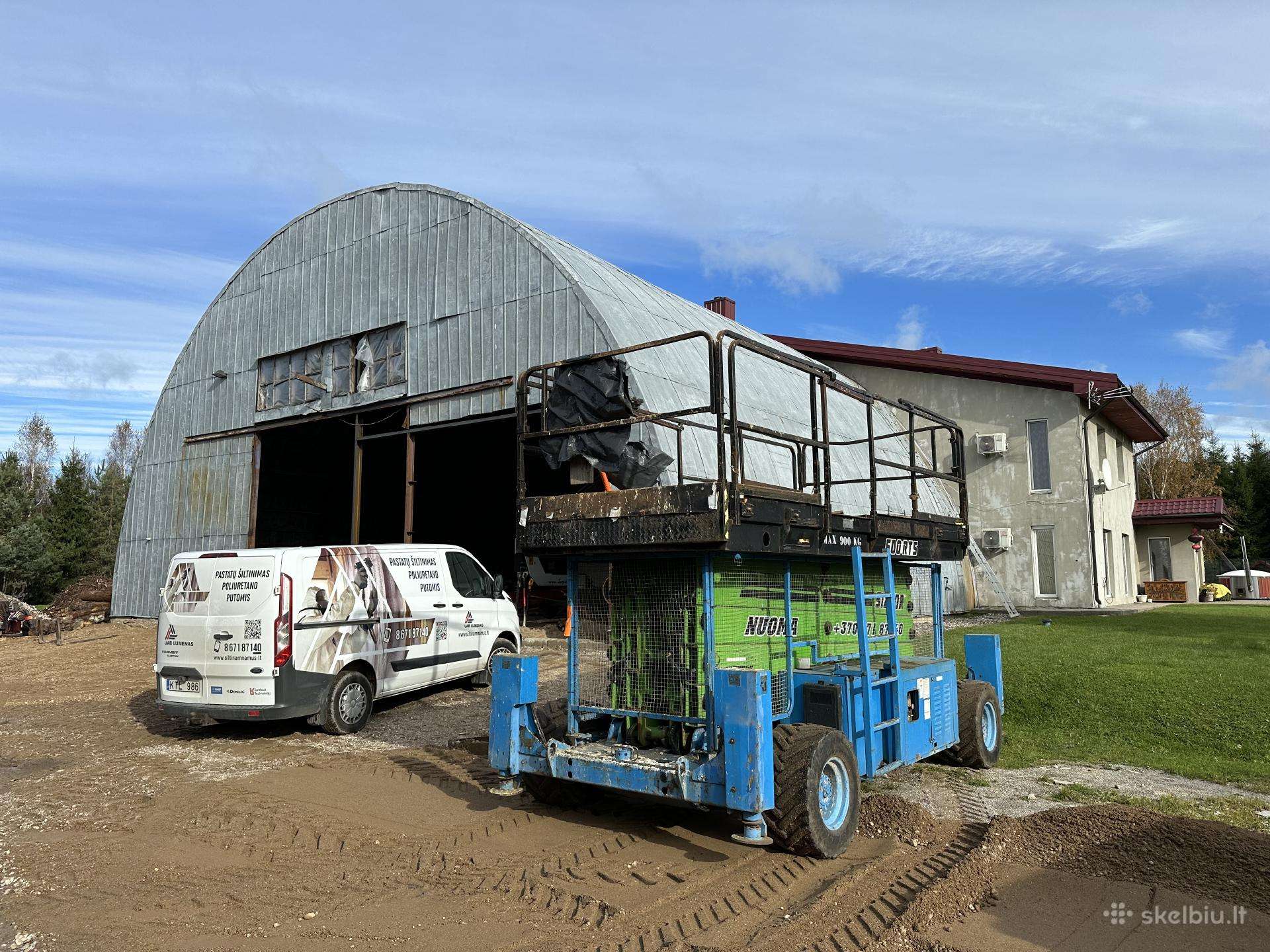 JLG 800, прокат строительного транспорта