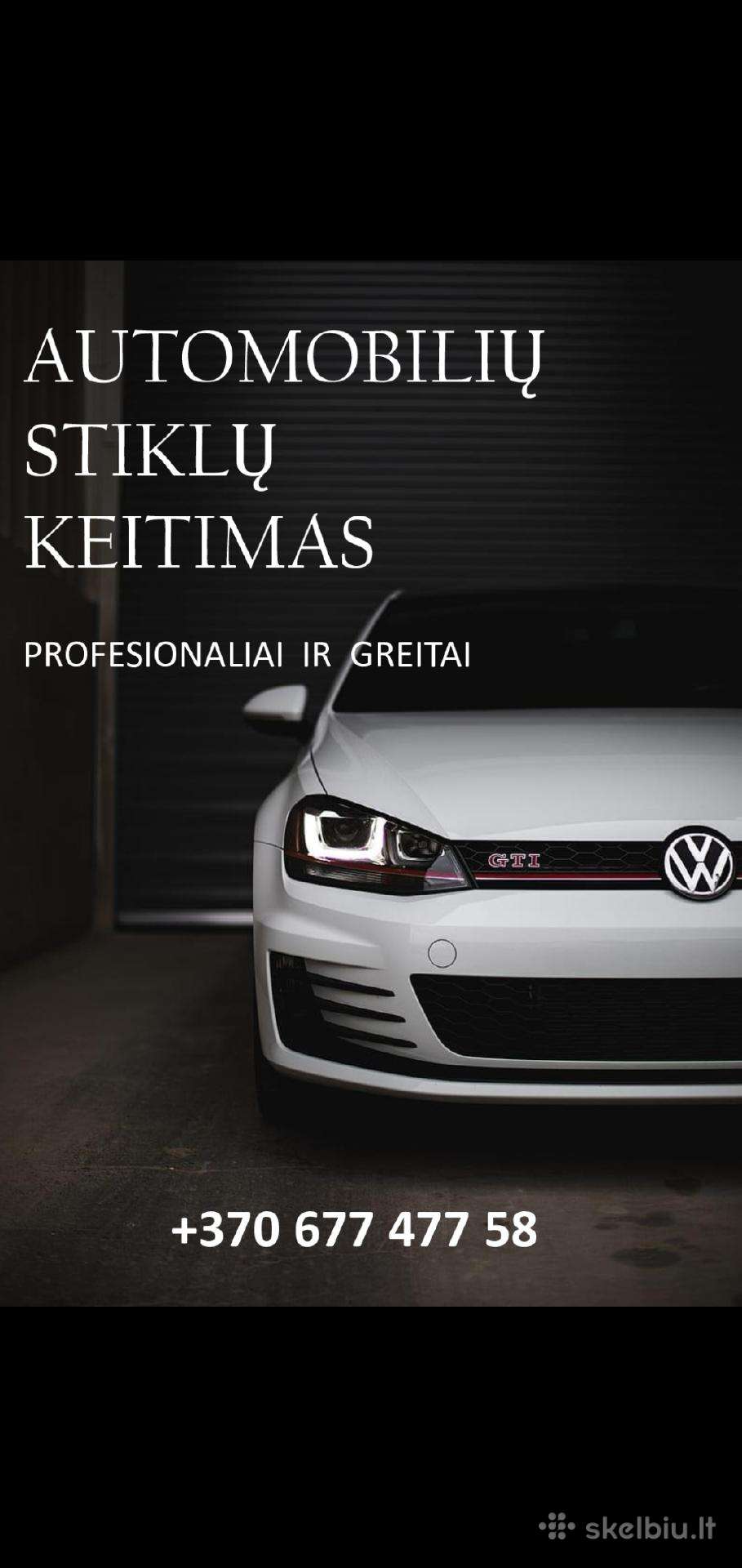 Stiklų Keitimas/замена Стекол