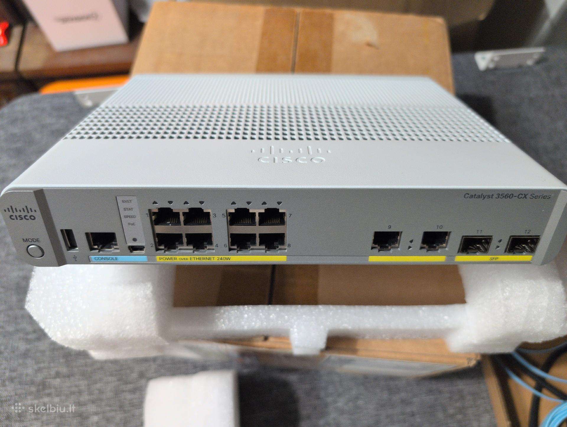 Cisco 3560cx poe switch 240w