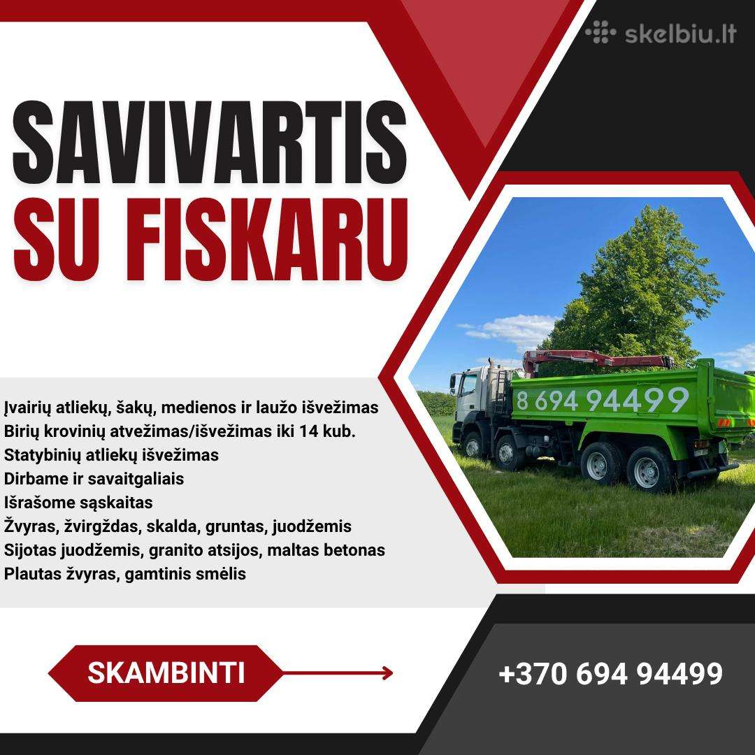 Žemės Gruntas +3706 94 944 99 Žvyras - Smėlis