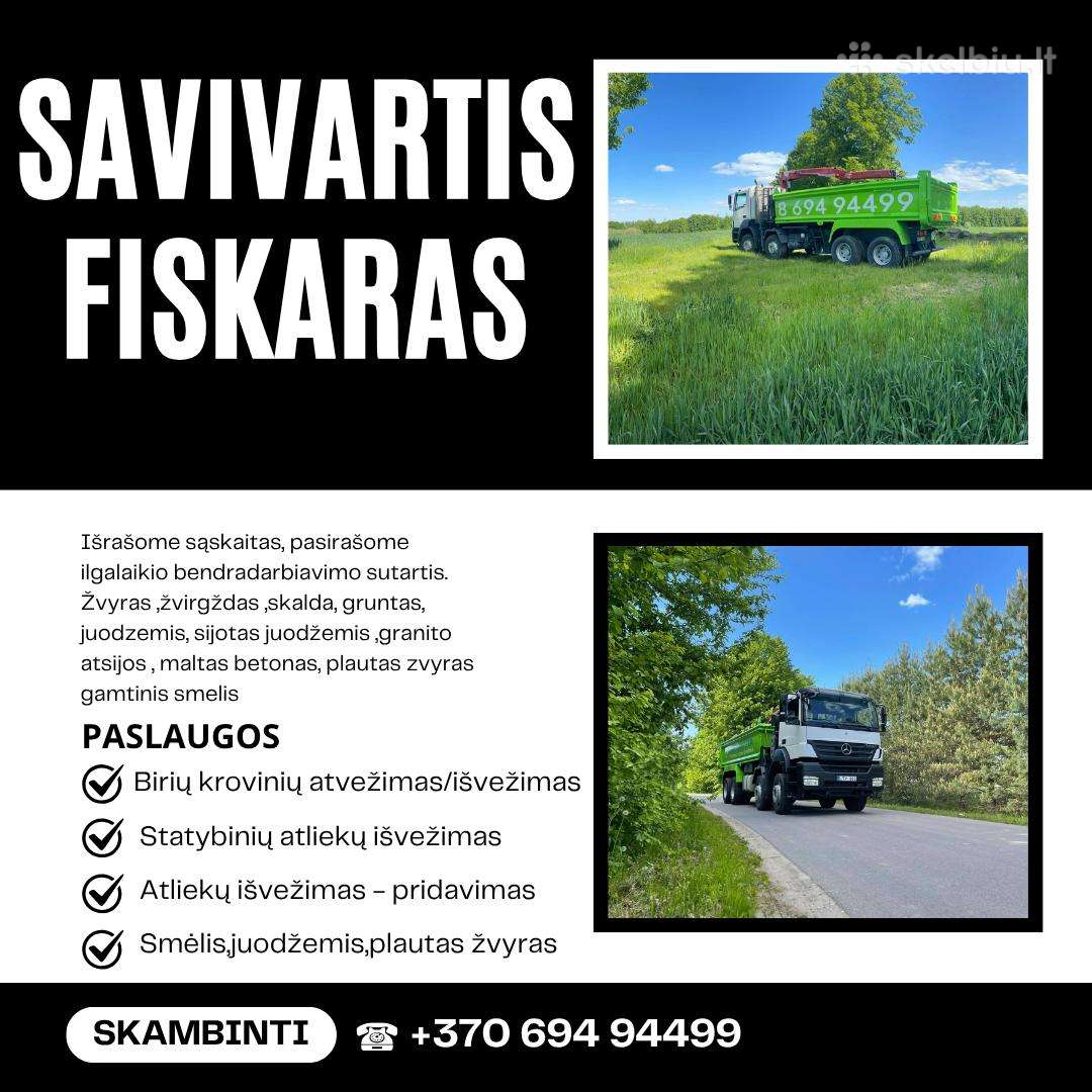 Savivartis - Kranas - Fiskaras