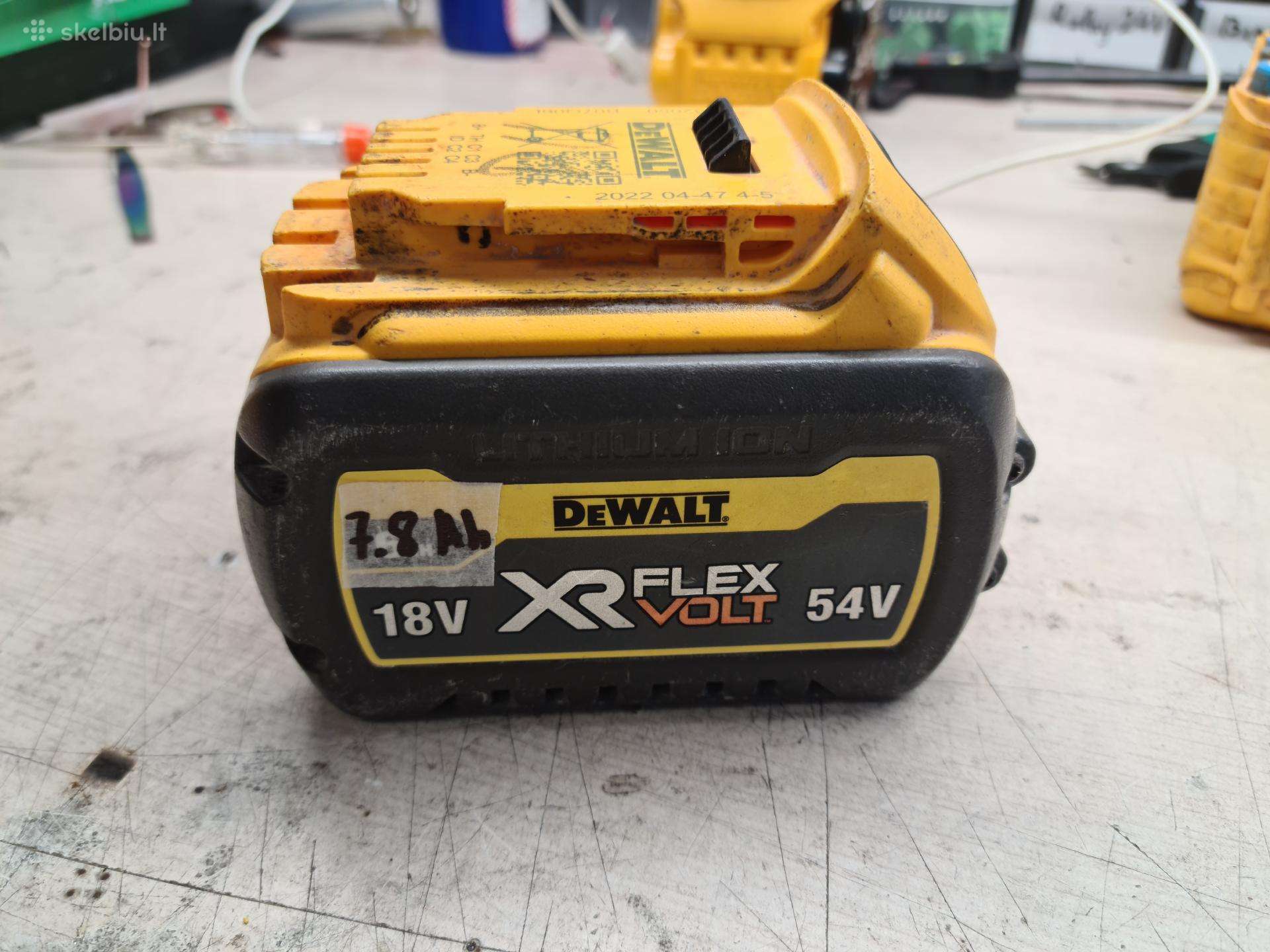 Dewalt Baterijos