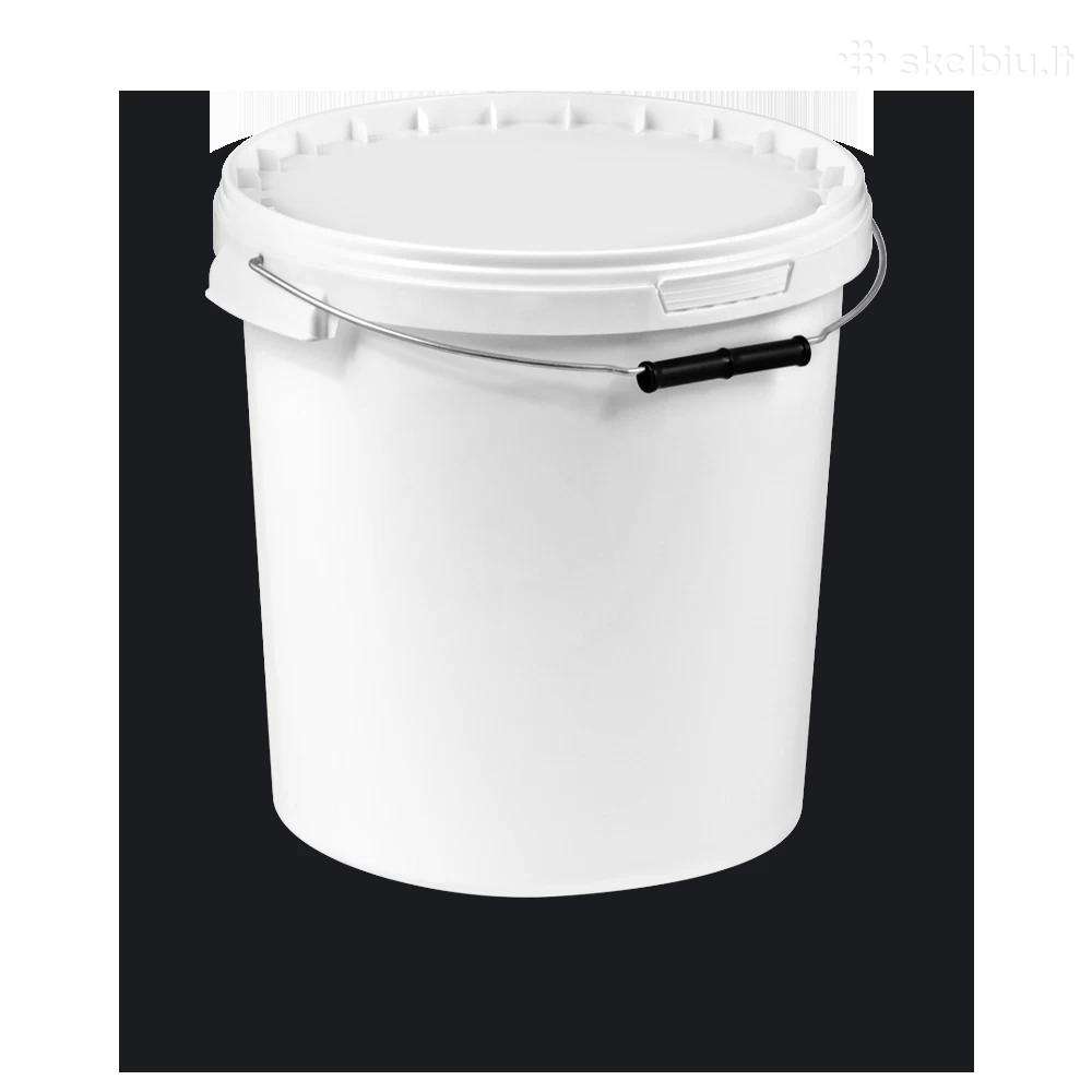 Nauji Kibirai plastikiniai ,maistiniai 20l- 33l