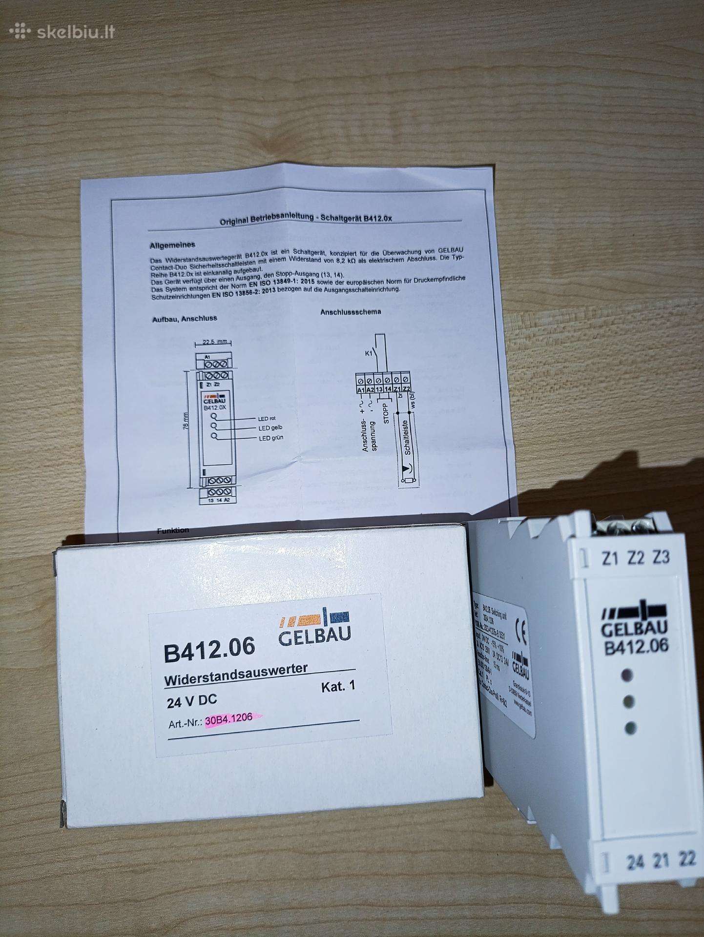Naujas. Valdymo blokas. 24v Dc