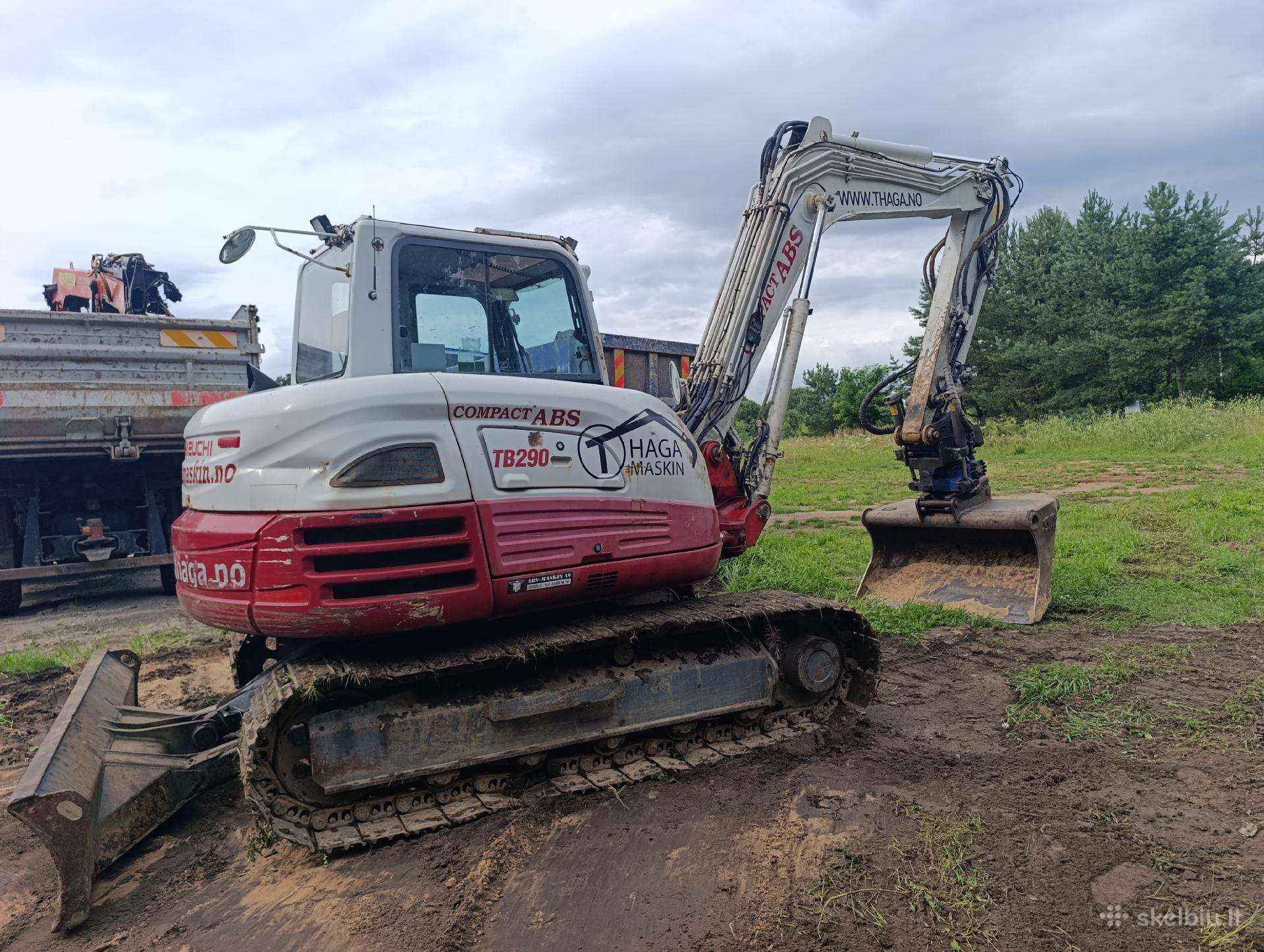 Takeuchi TB290, прокат строительного транспорта
