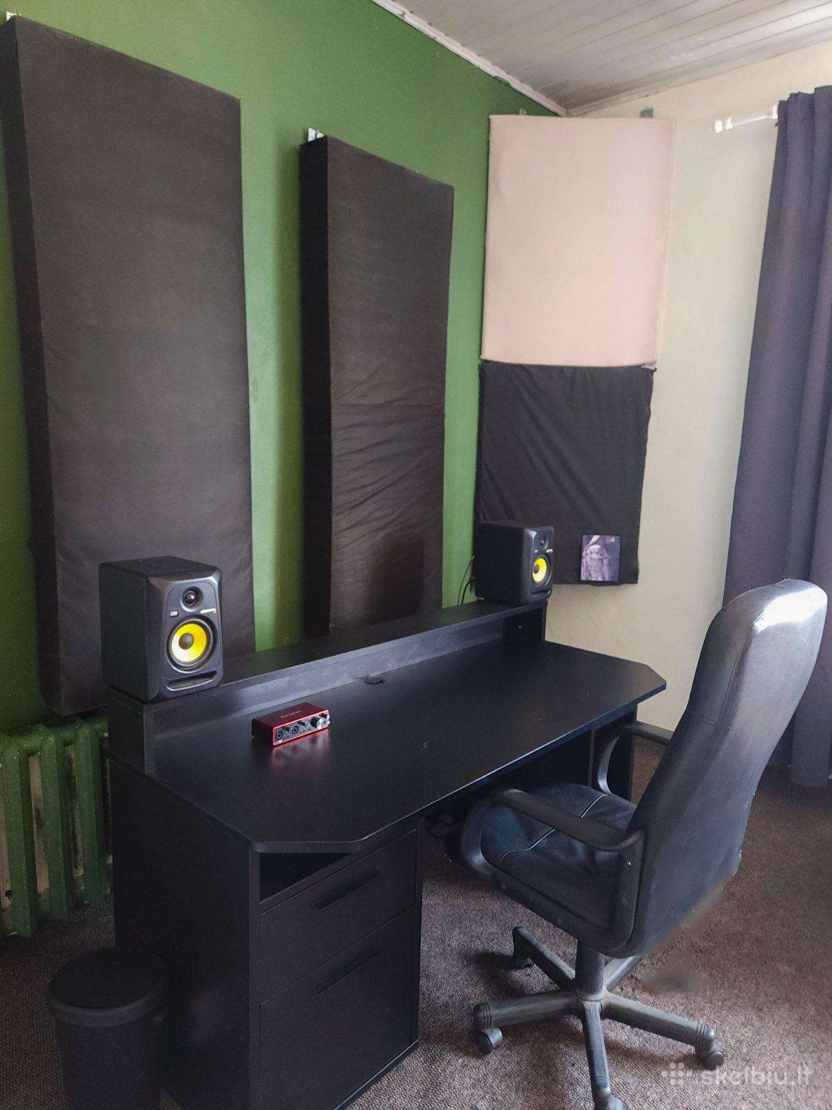 Nuoma- muzikos įrašų ir podkastų studija Vilniuje
