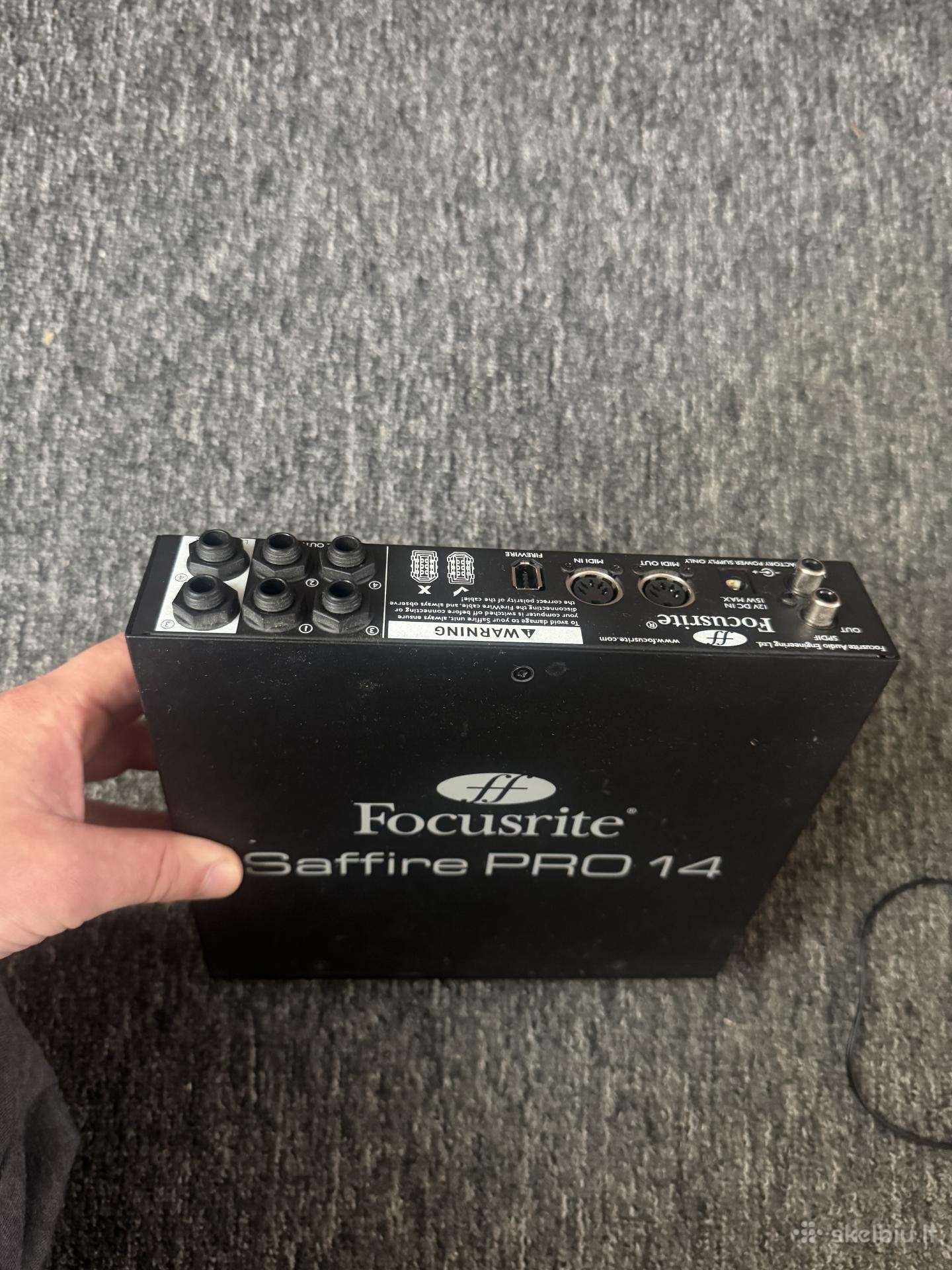 Focusrite saffire pro 14