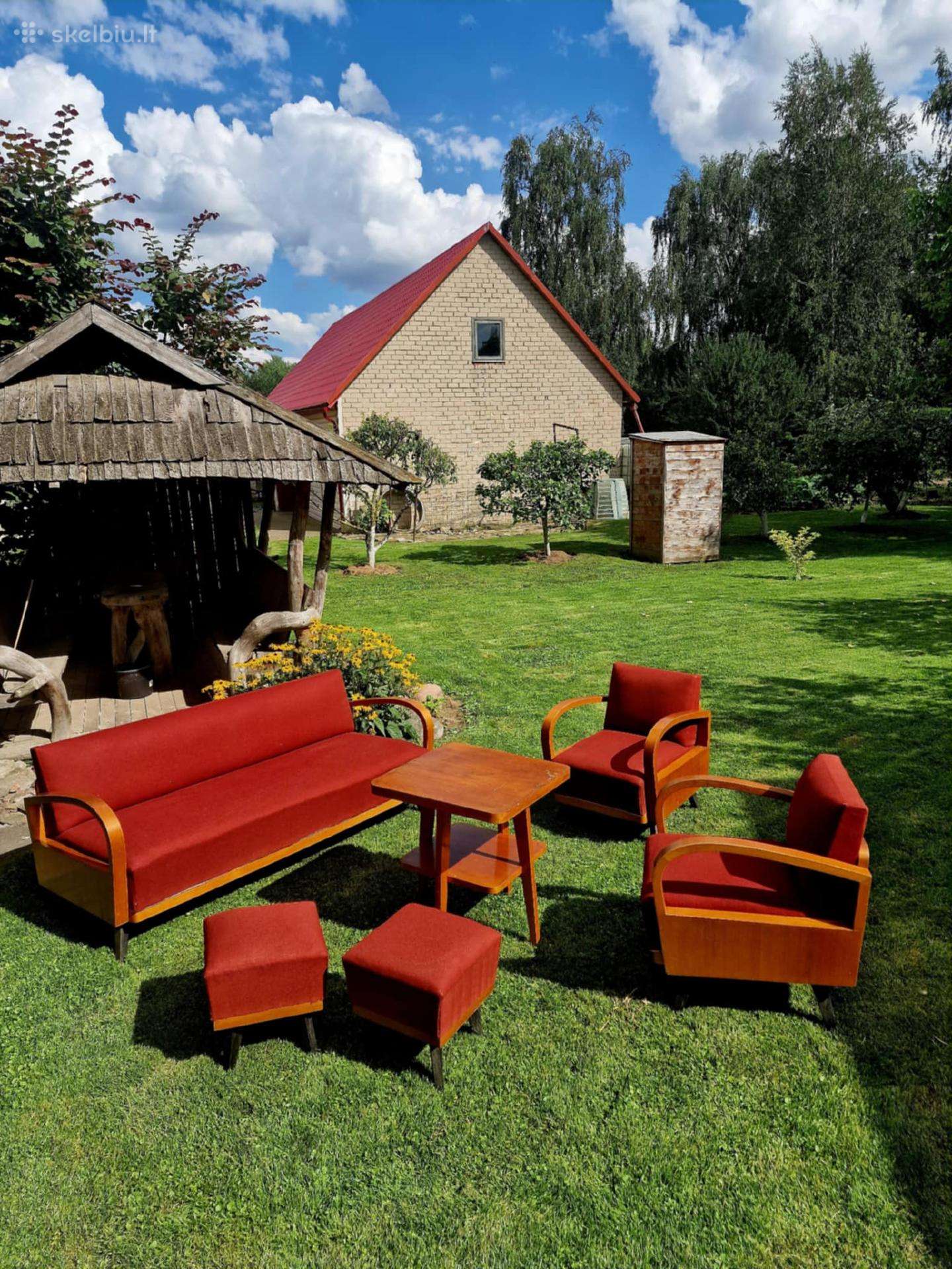 60 ųjų antikvariniai baldai