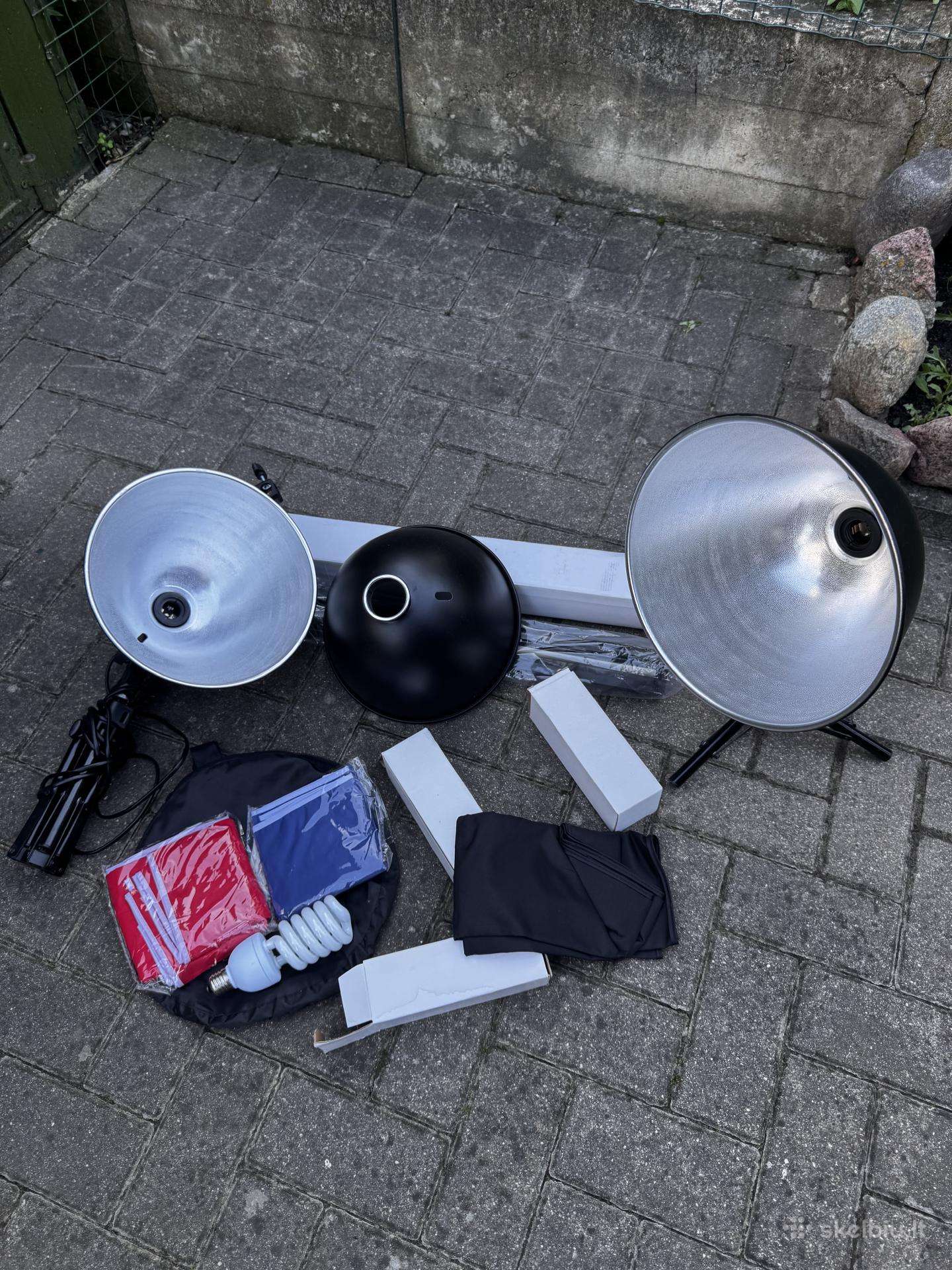 Fotografijos apšvietimo rinkinys