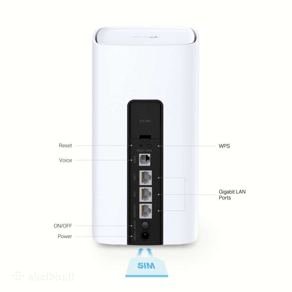 Mx515v 4G+ Cat12 Ax3000 Wi-fi 6 Telephony Tp-link