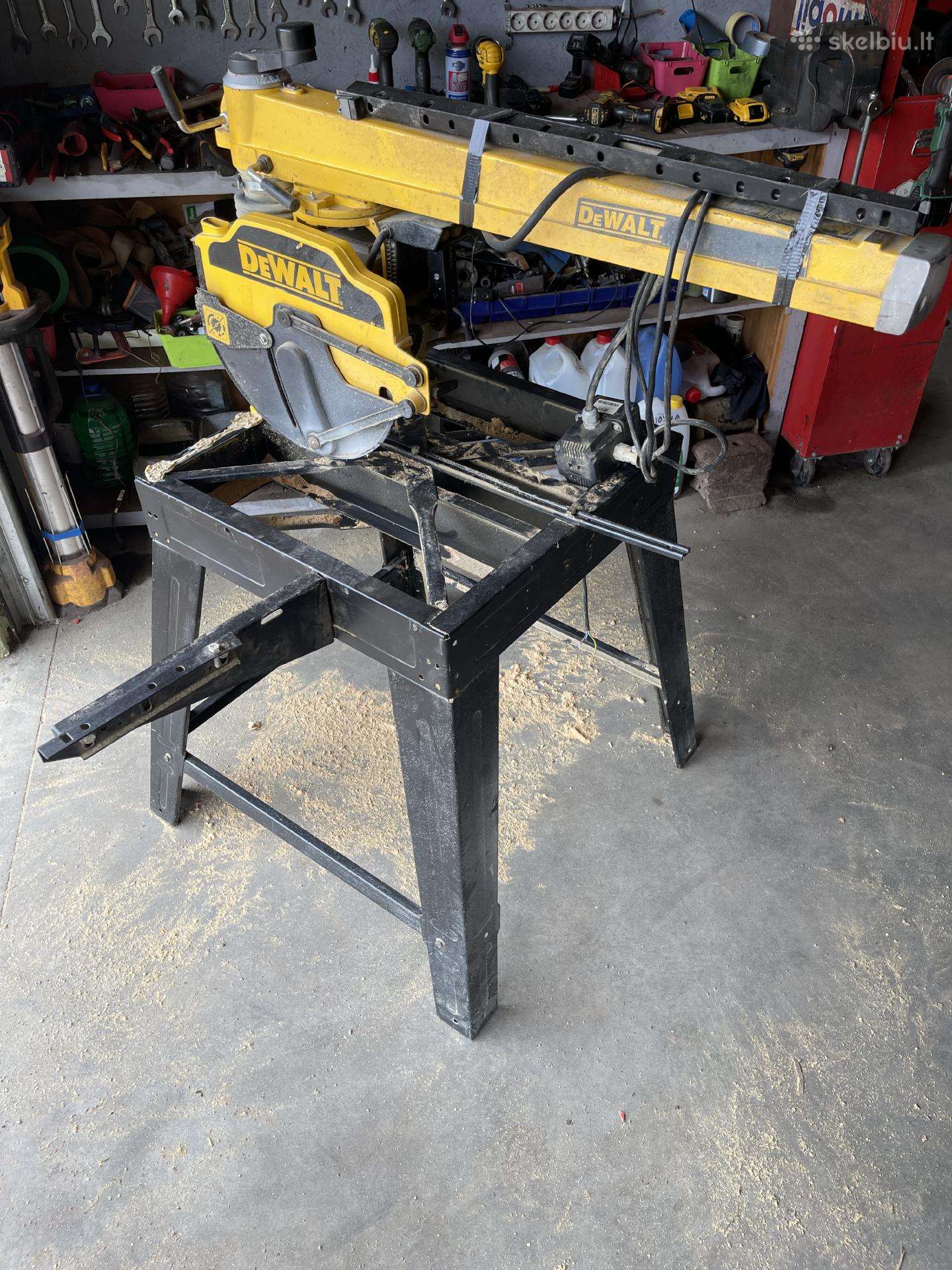Radialines pjovimo stakles Dewalt Dw721