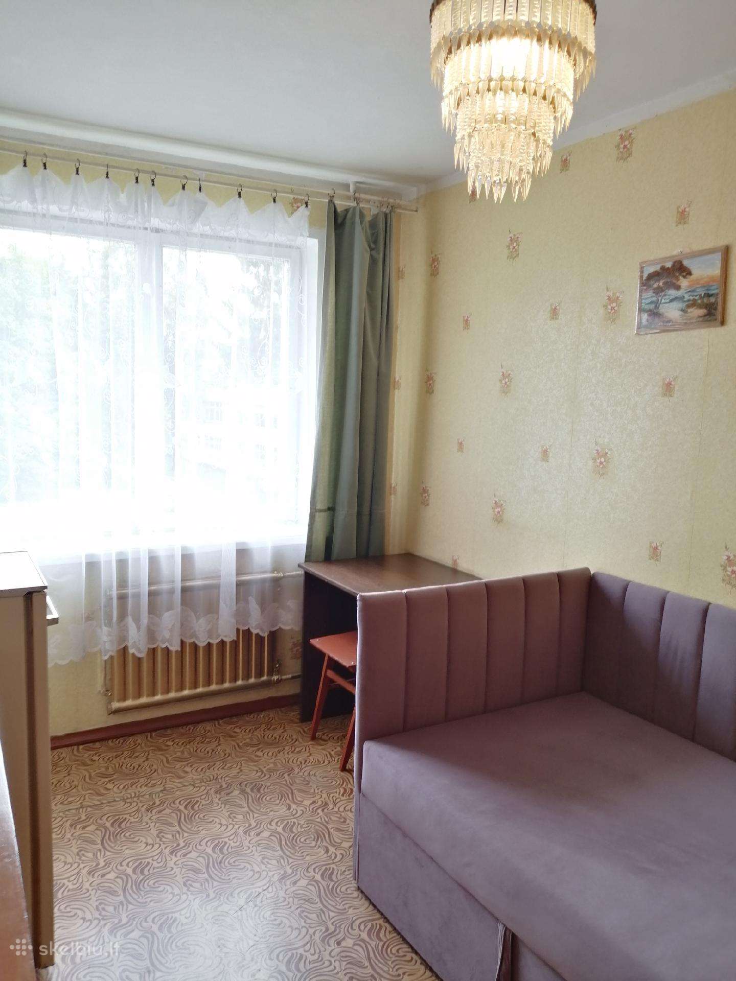 Išnuomoju 1kambarį 3 kambarių bute Taikos pr.