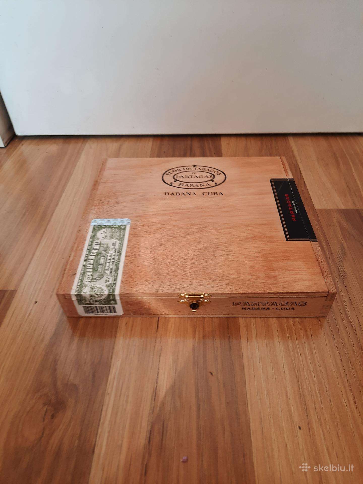 87. Cigarų dėžė Partagas