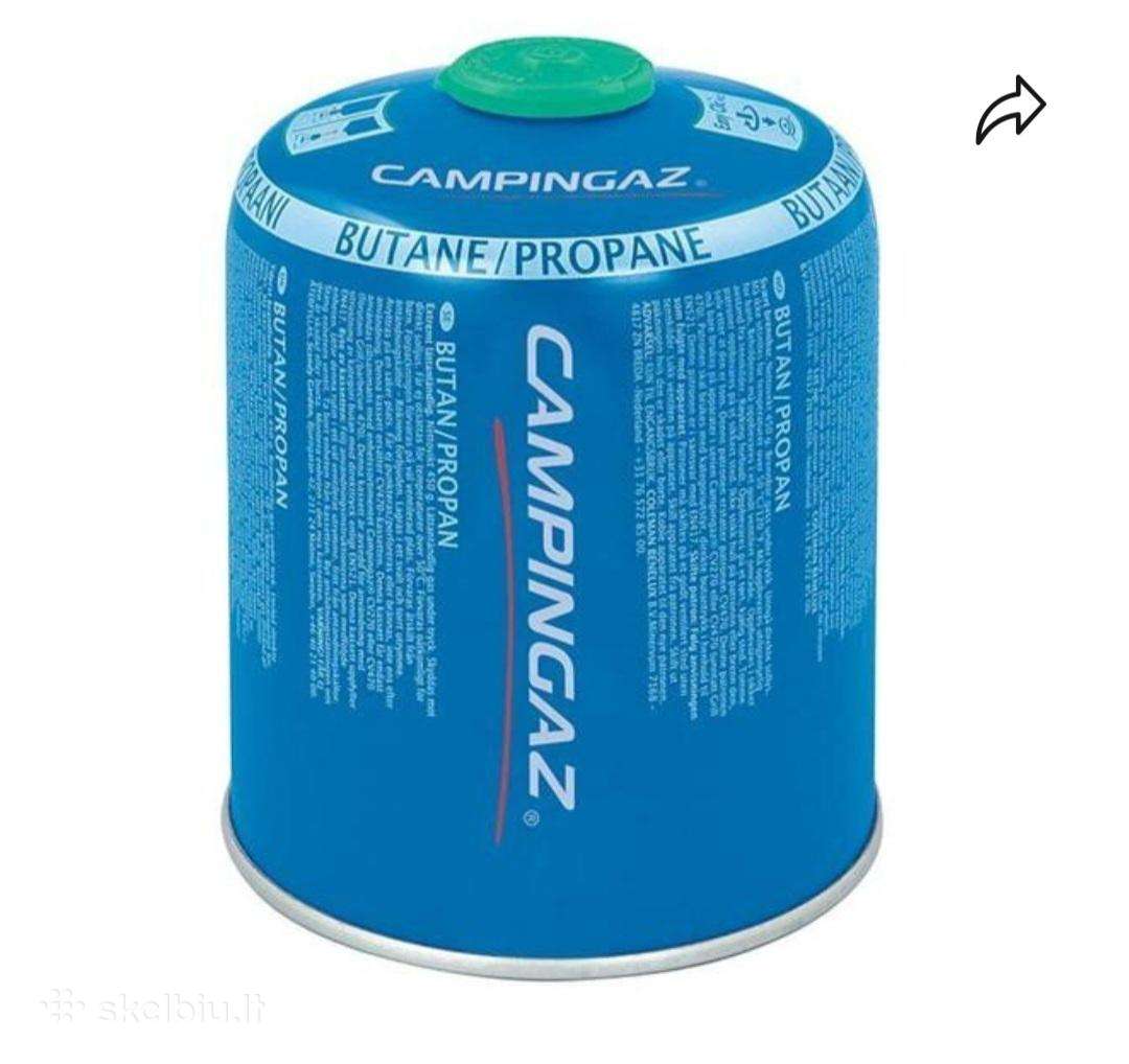 Dujų balionėlis Campingaz Cv470 plus.