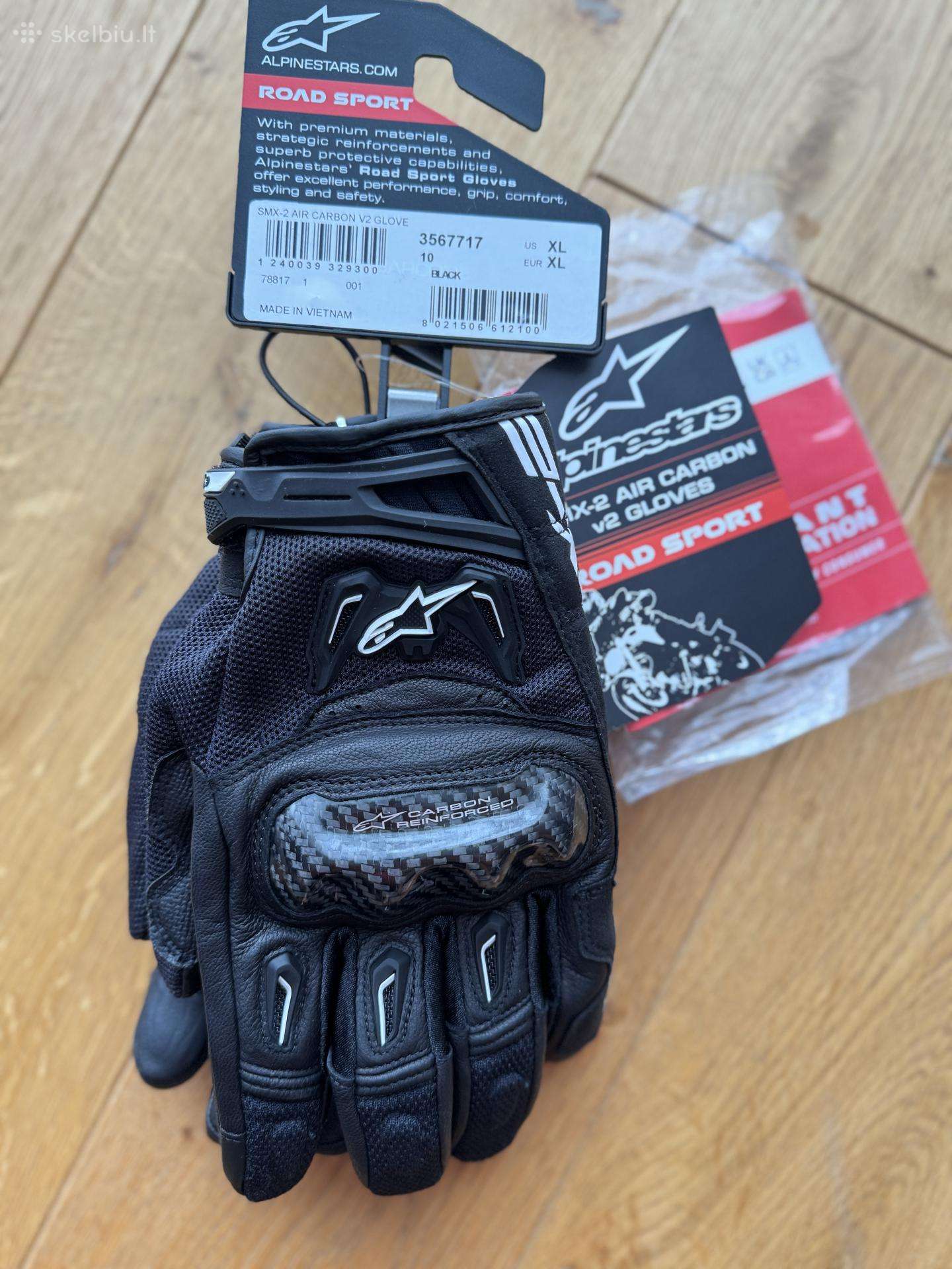 Pirštinės Alpinestars Smx-2 Air Carbon V2