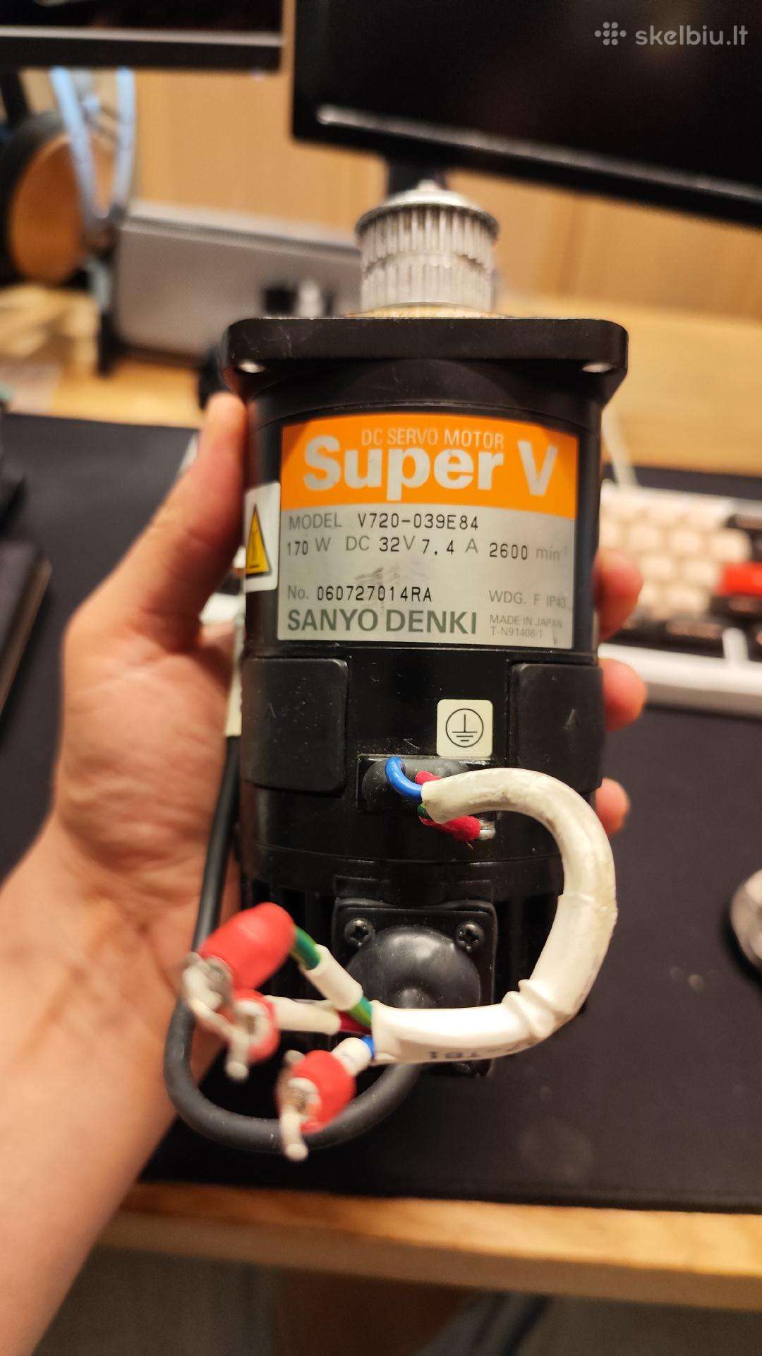 Servo Variklis Sanyo Denki