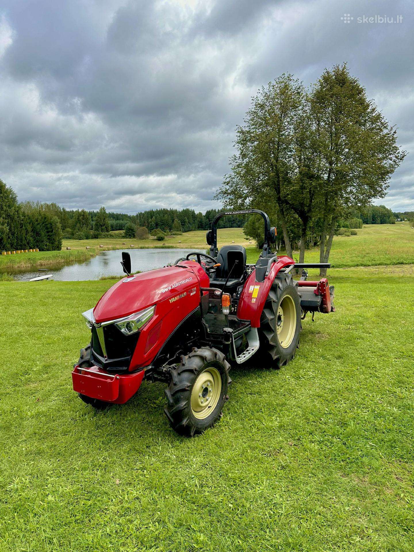 Yanmar Yt333j traktorius su freza, 2018 m
