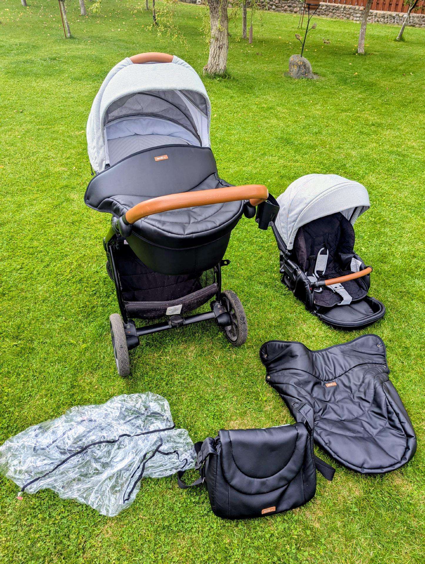 Tutis Aero Leather 2 in 1 vežimėlis