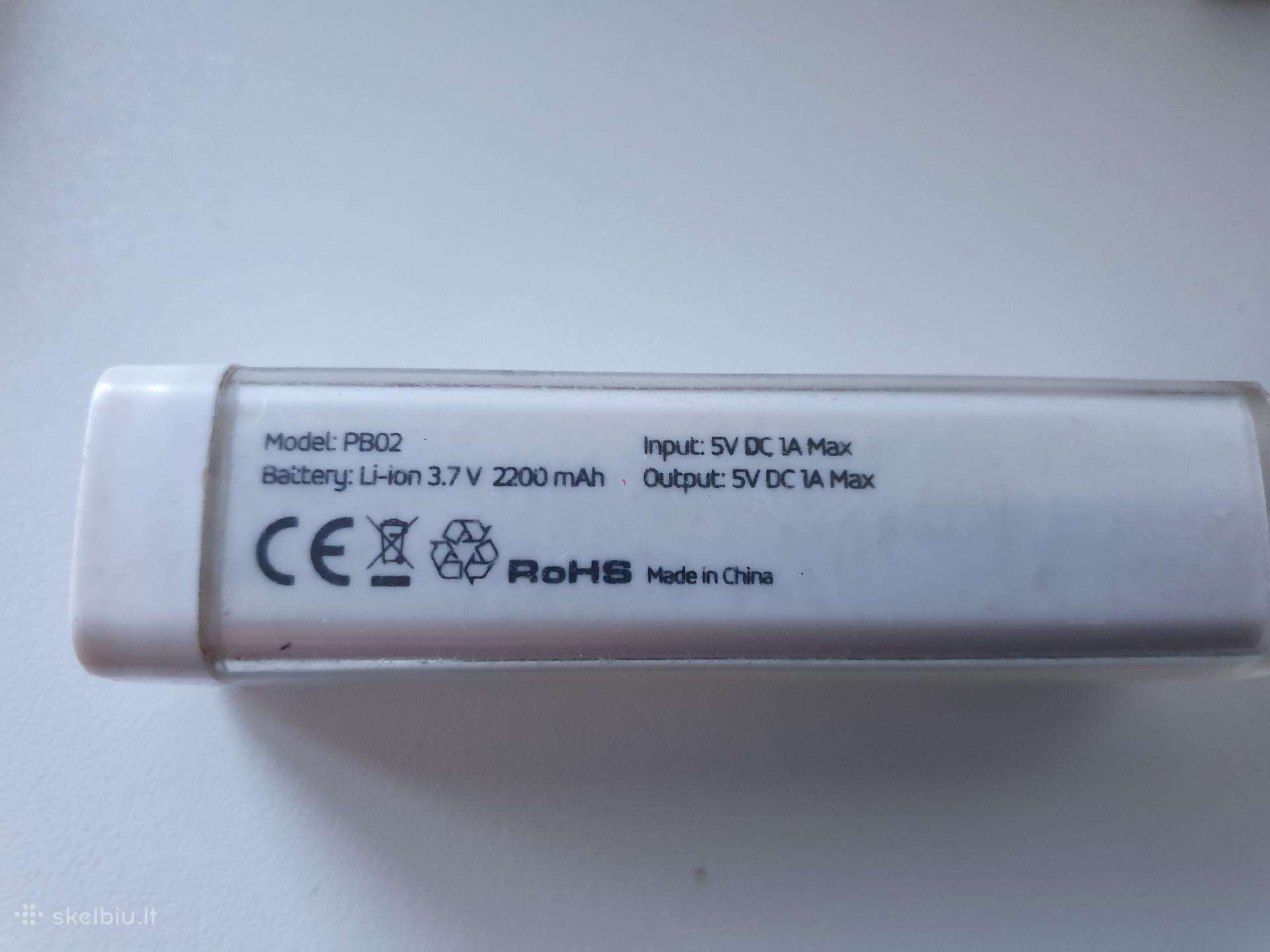 Powerbankas mobilus pakrovejas energijos saltinis
