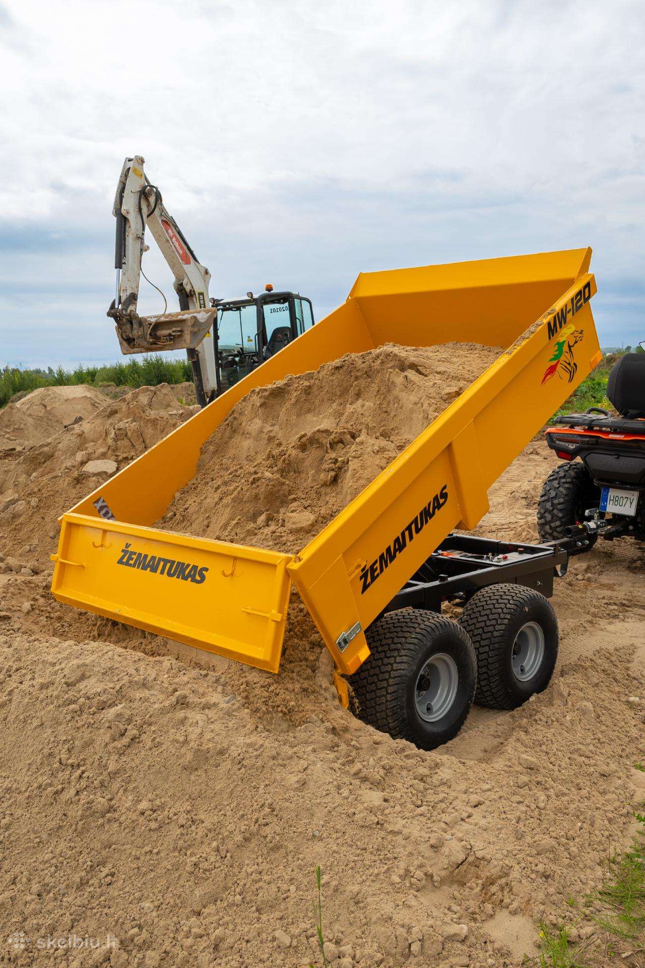 Žemaitukas, dumper / tipper