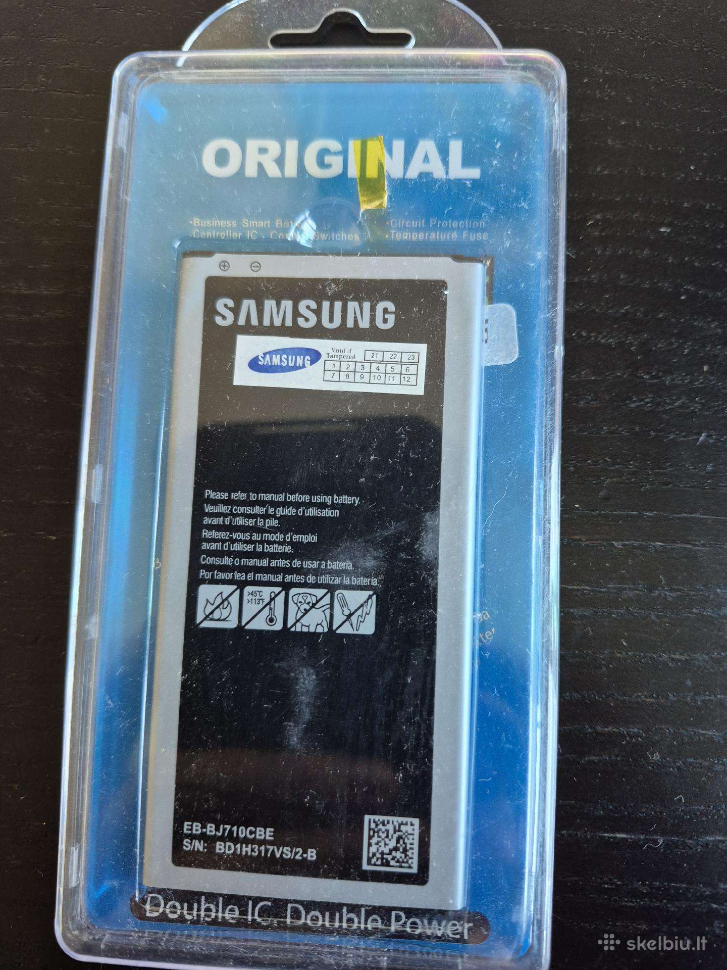 Parduodu įkraunamą bateriją Samsung J7 2016