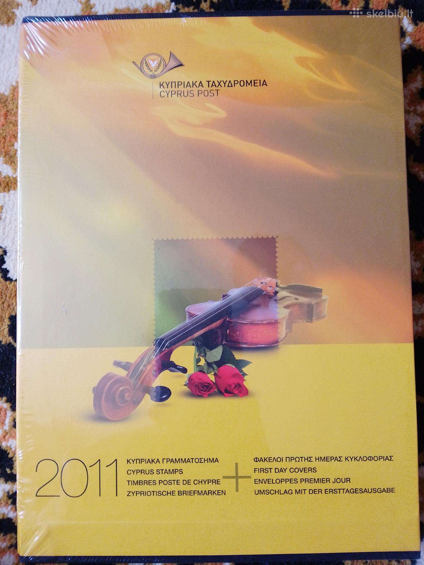 Kipras, 2011 m. pašto ženklų rinkinys