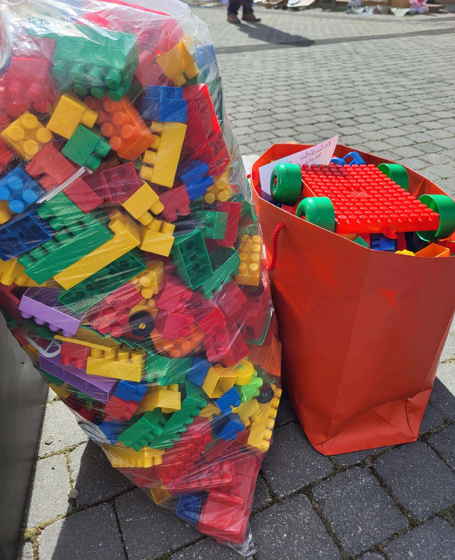 Didelis konstravimo kaladėlių rinkinys
