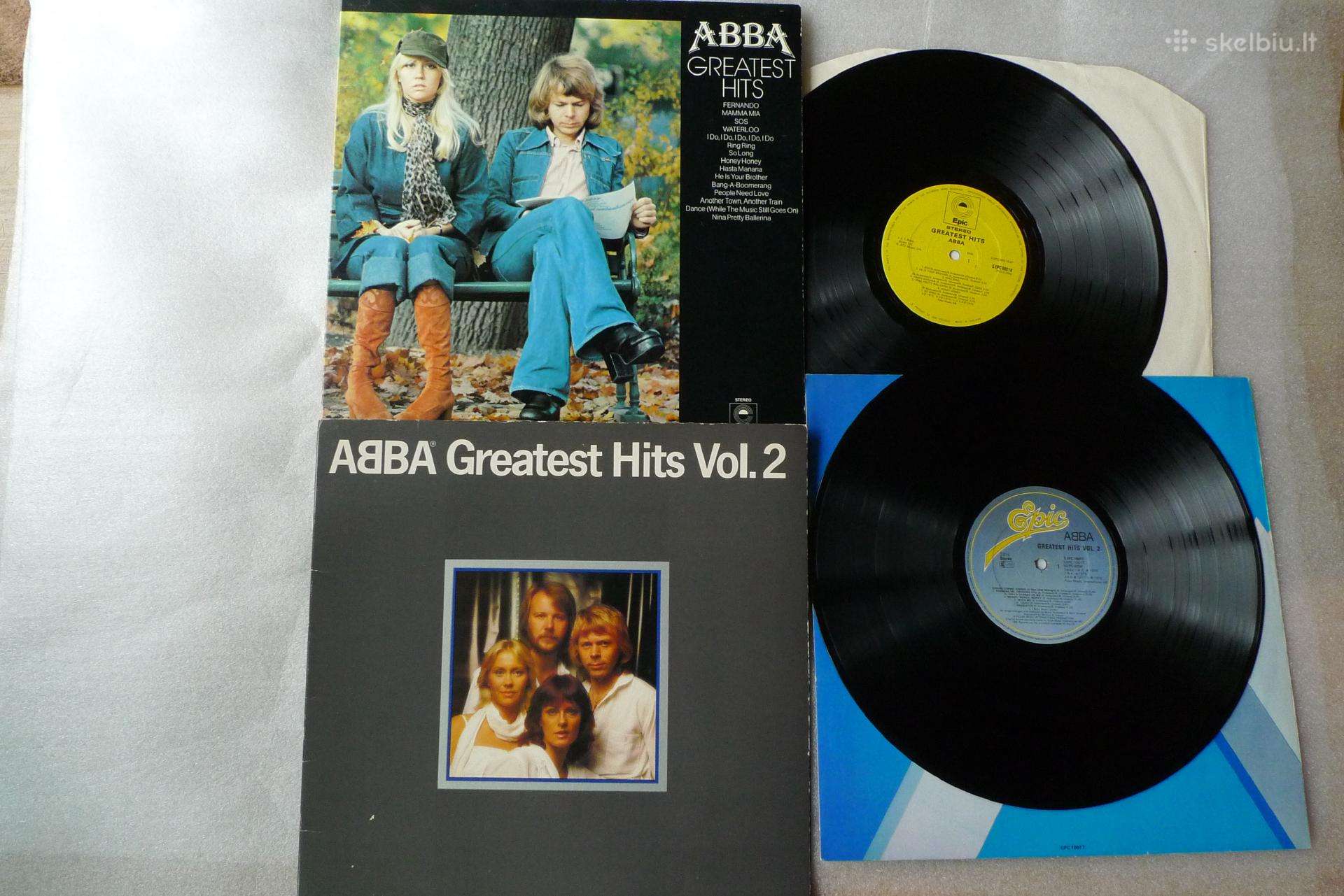 Abba 1 -as ir 2 - as hits už 50