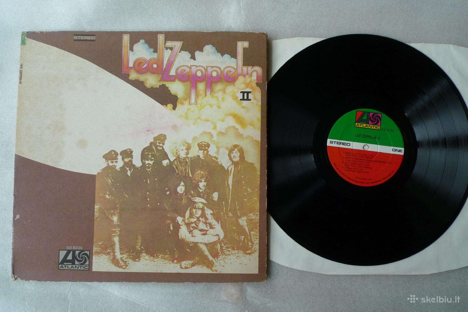 LED Zeppelin II puikios būklės