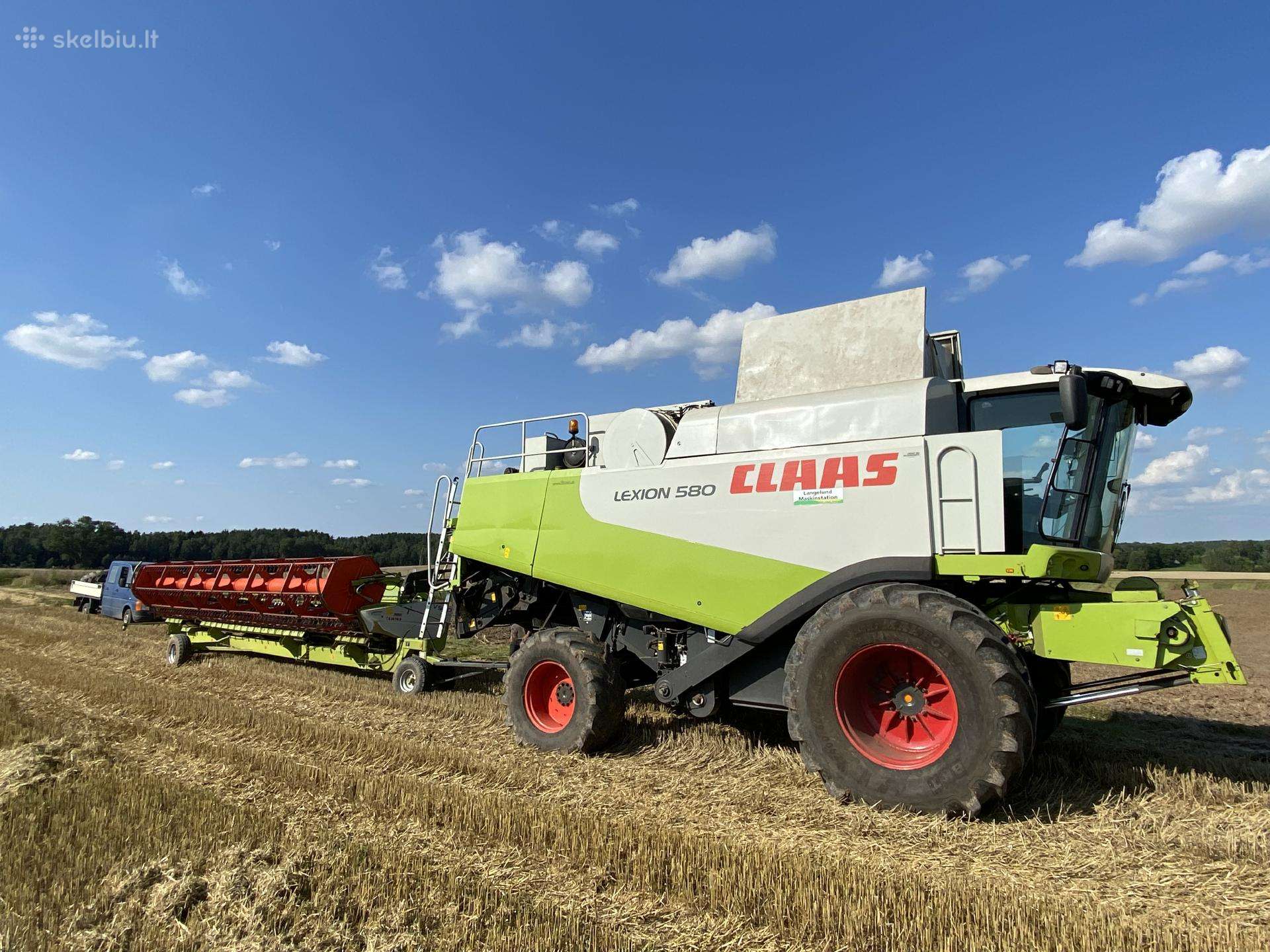 Kombainas Claas Lexion 580