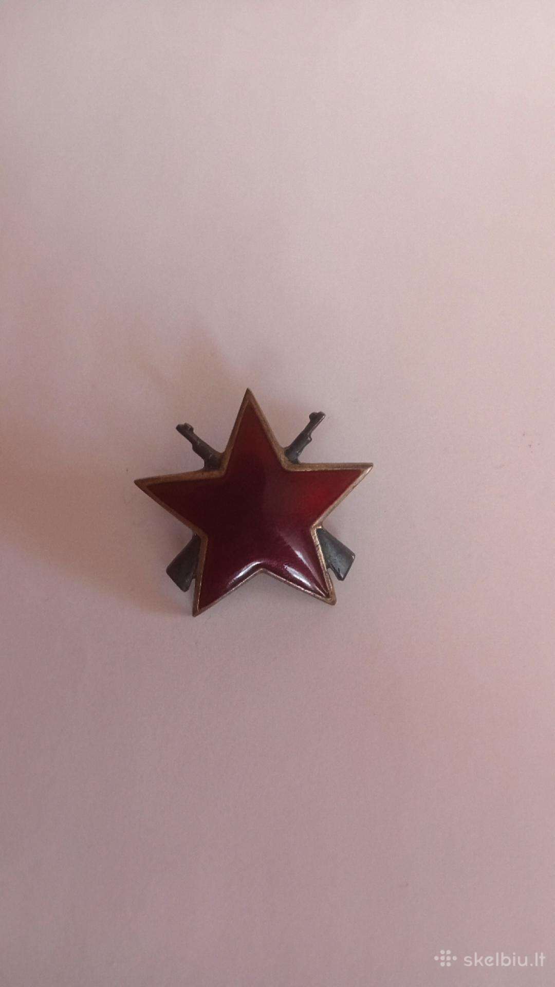 Perduodu Jugoslavijos 3 laipsnio žvaigždė