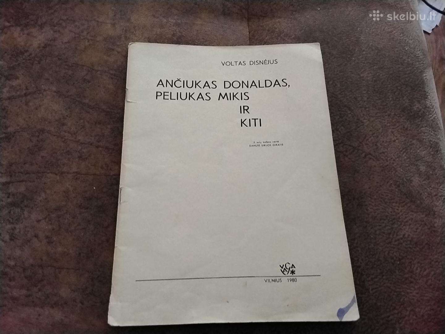 Voltas Disnėjus - Ančiukas Donaldas,peliukas Mikis