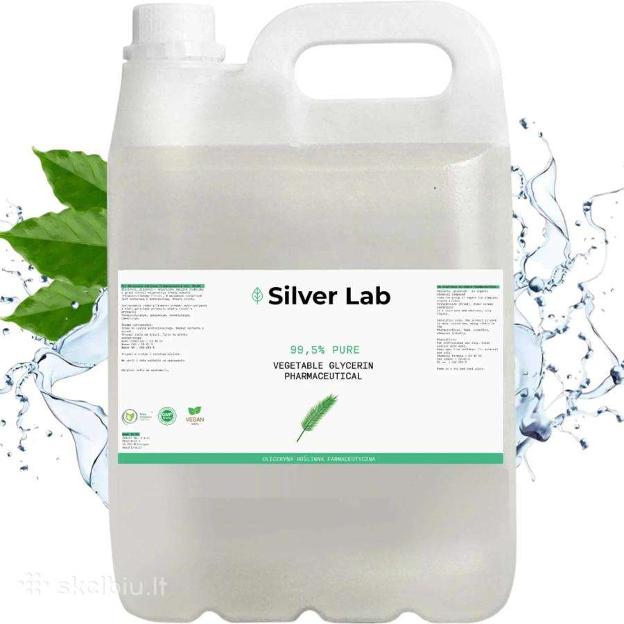 Augalinis glicerinas 99,5 %, 5l.