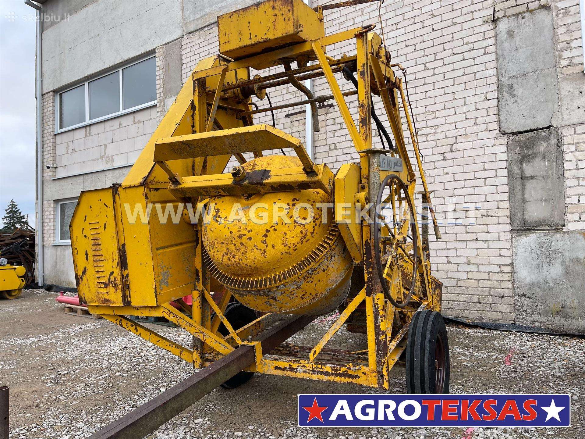 Betono maišyklė Atlas 441 su Lombardini varikliu
