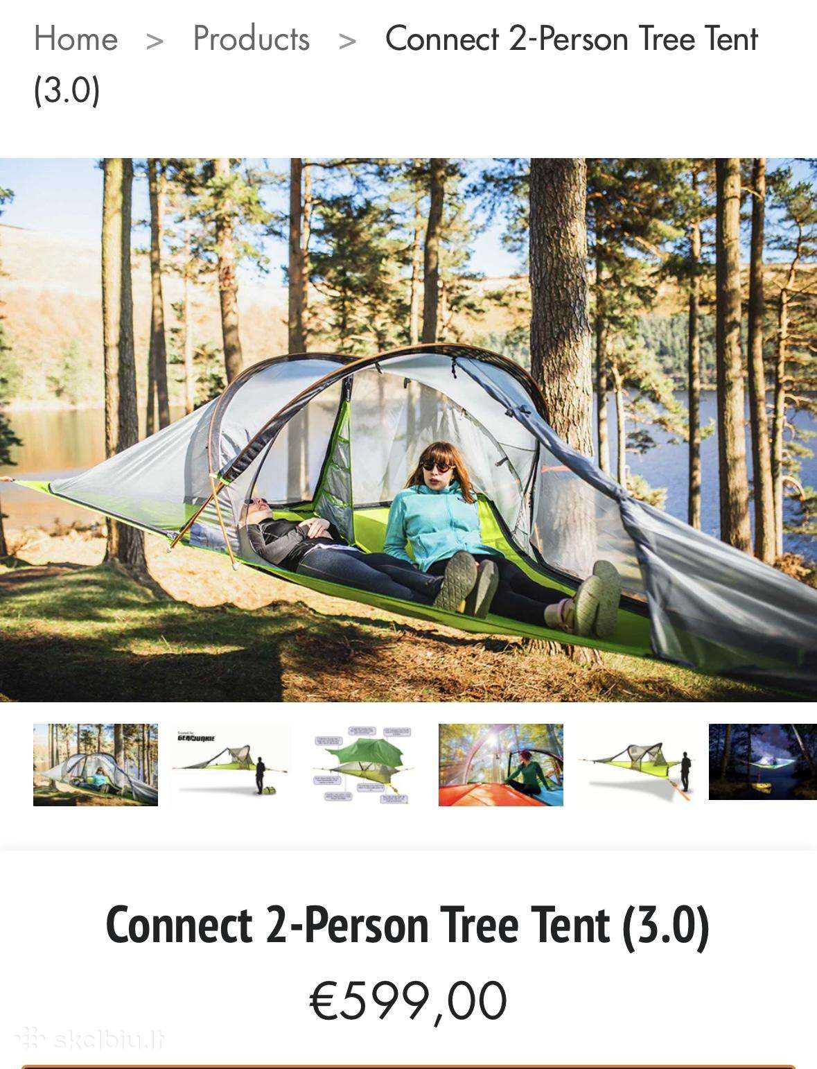 Tentsile pakabinama palapinė