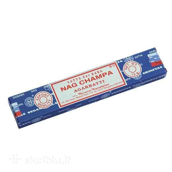 Satya Nag Champa natūralūs smilkalai 15g